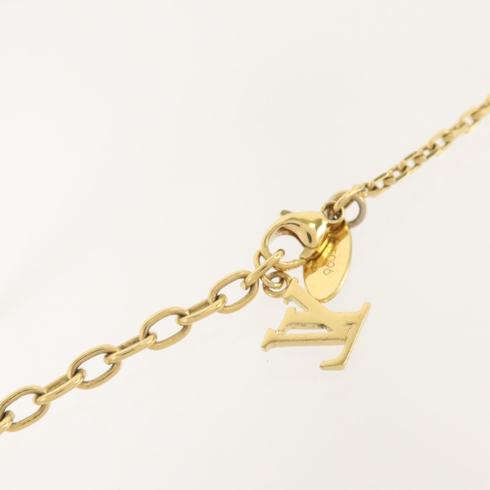 LOUIS VUITTON 金屬/PVC Collier Gamble Necklace項鏈