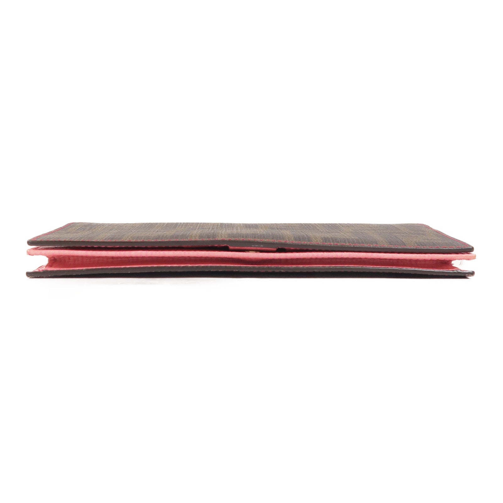 FENDI 塗層帆布Wallet On Chain金扣鏈帶肩背袋
