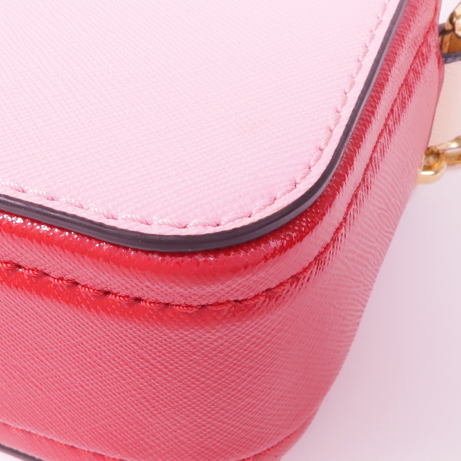 MARC JACOBS 牛皮皮革Shoulder Bag金扣肩背袋