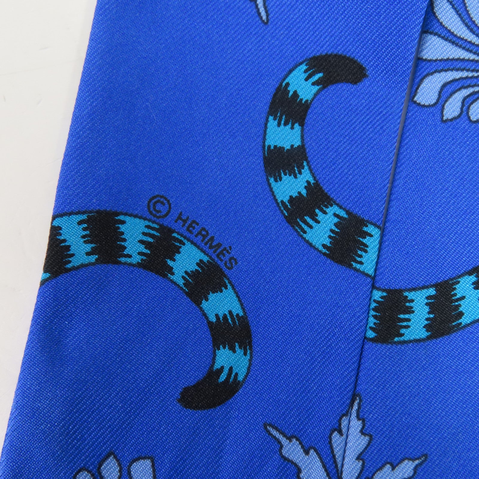 HERMES 絲質Twilly絲巾