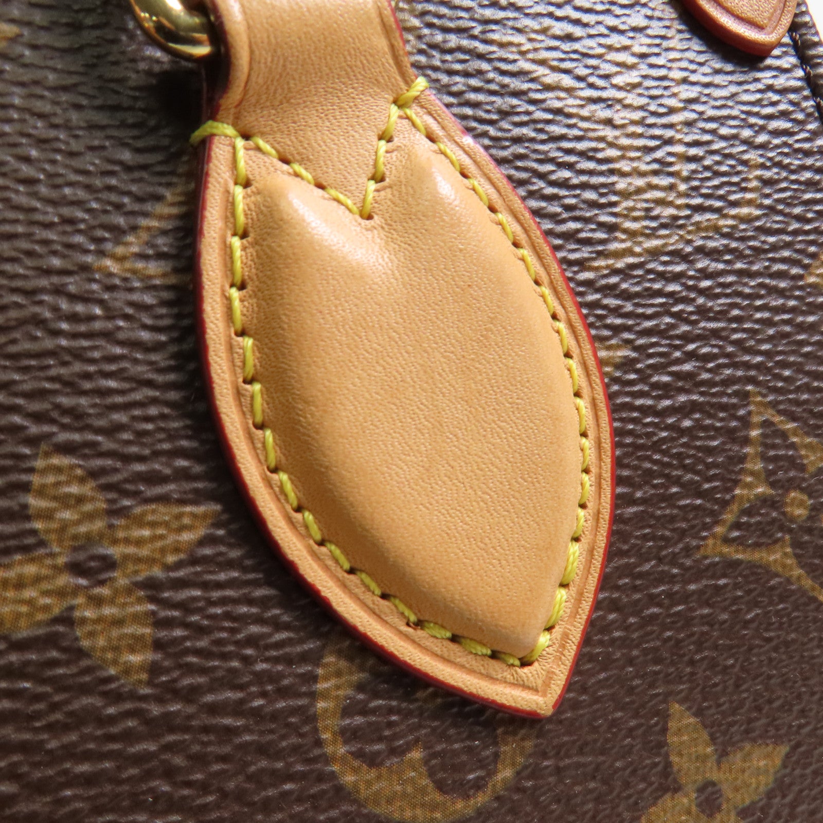 LOUIS VUITTON LV GHW Sac Plat BB 2 Way Shoulder Bag M46265 Monogram Brown