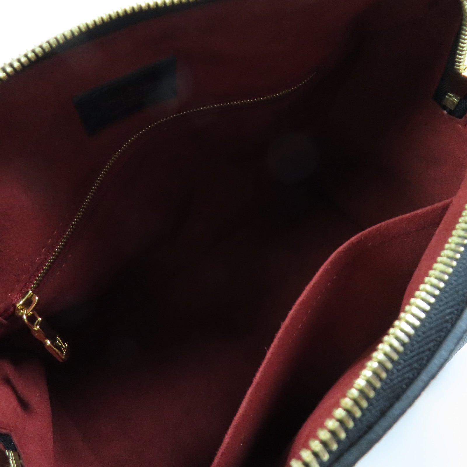 LOUIS VUITTON Monogram Empreinte Speedy Bandouliere 25金扣手挽肩背兩用袋