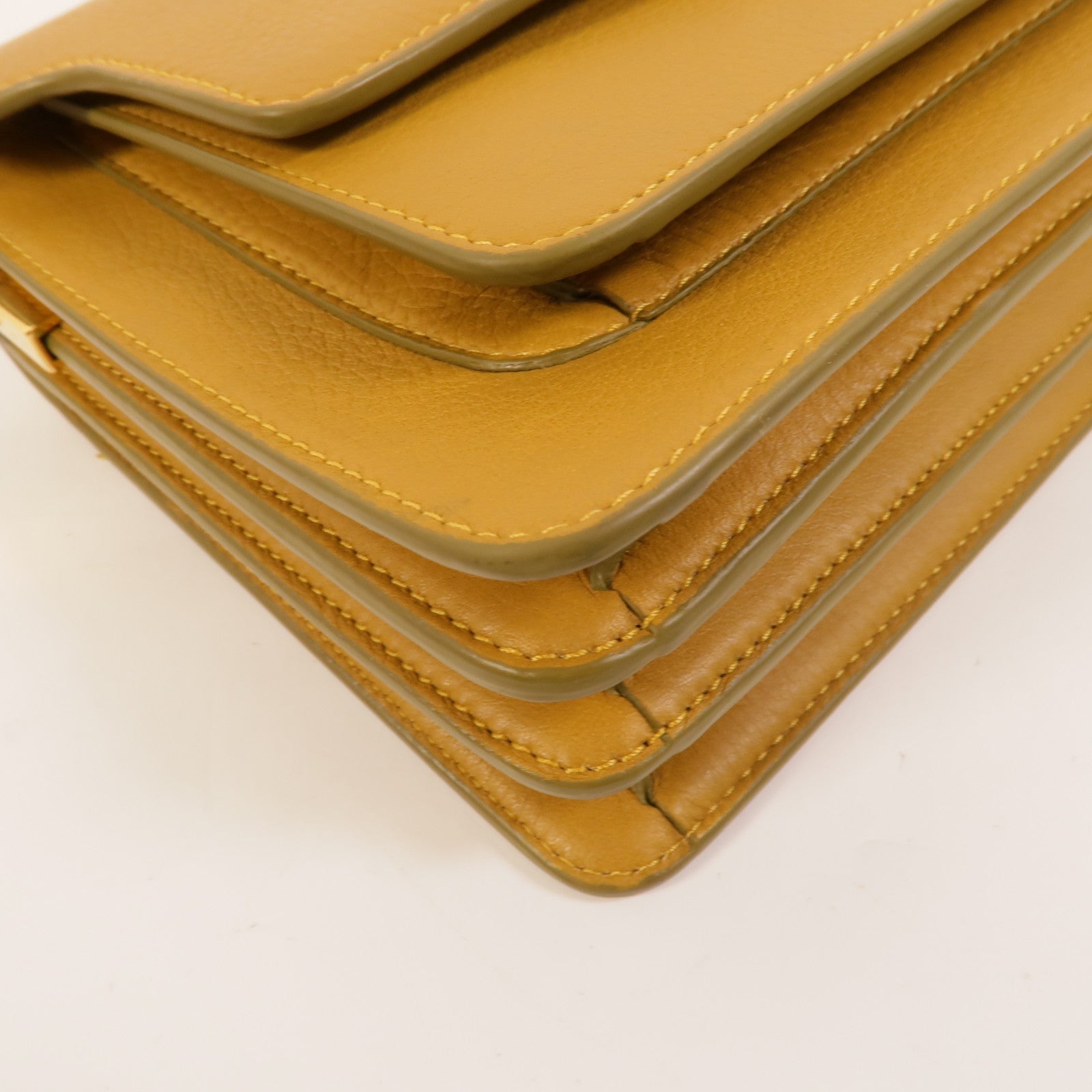 SELECTION 牛皮皮革Marni Trunk肩背袋