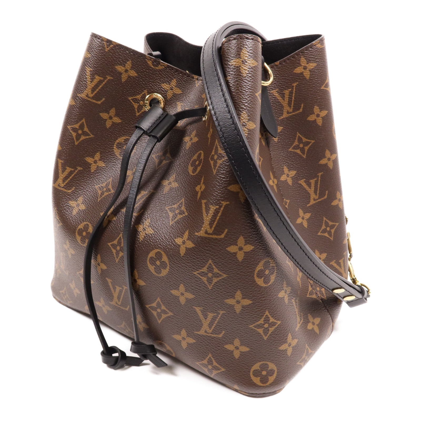 LOUIS VUITTON Monogram Neo Noe MM金扣肩背袋