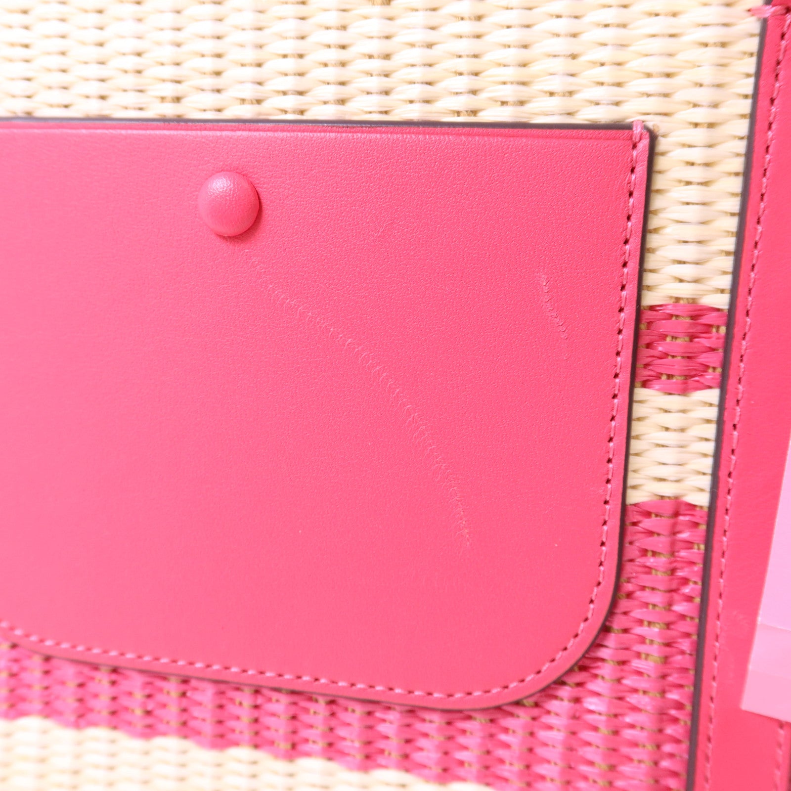 Kate Spade 皮革/Straw2 Way Shoulder Bag金扣手挽肩背兩用袋