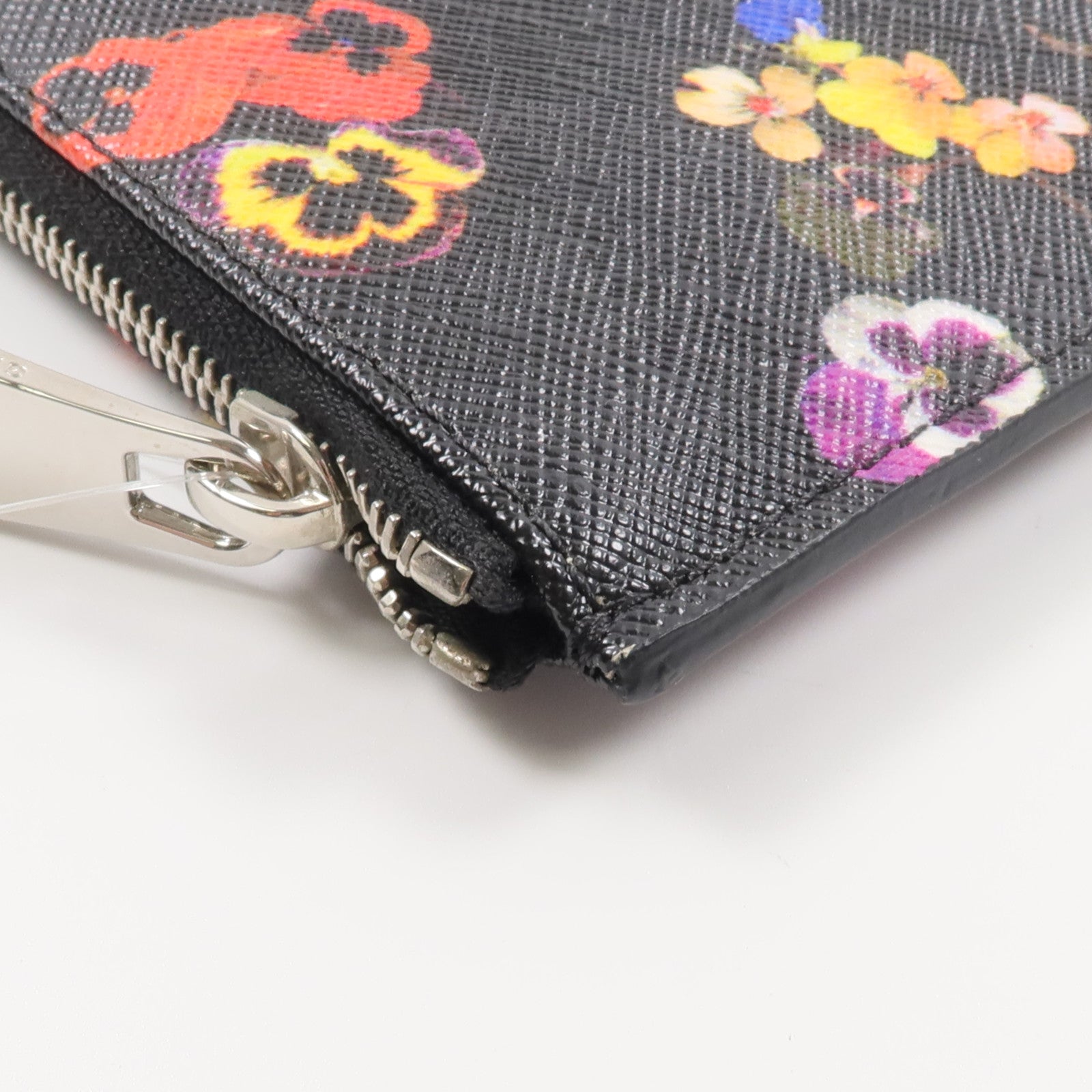 GIVENCHY 塗層帆布Night Pansy Pouch手拿包