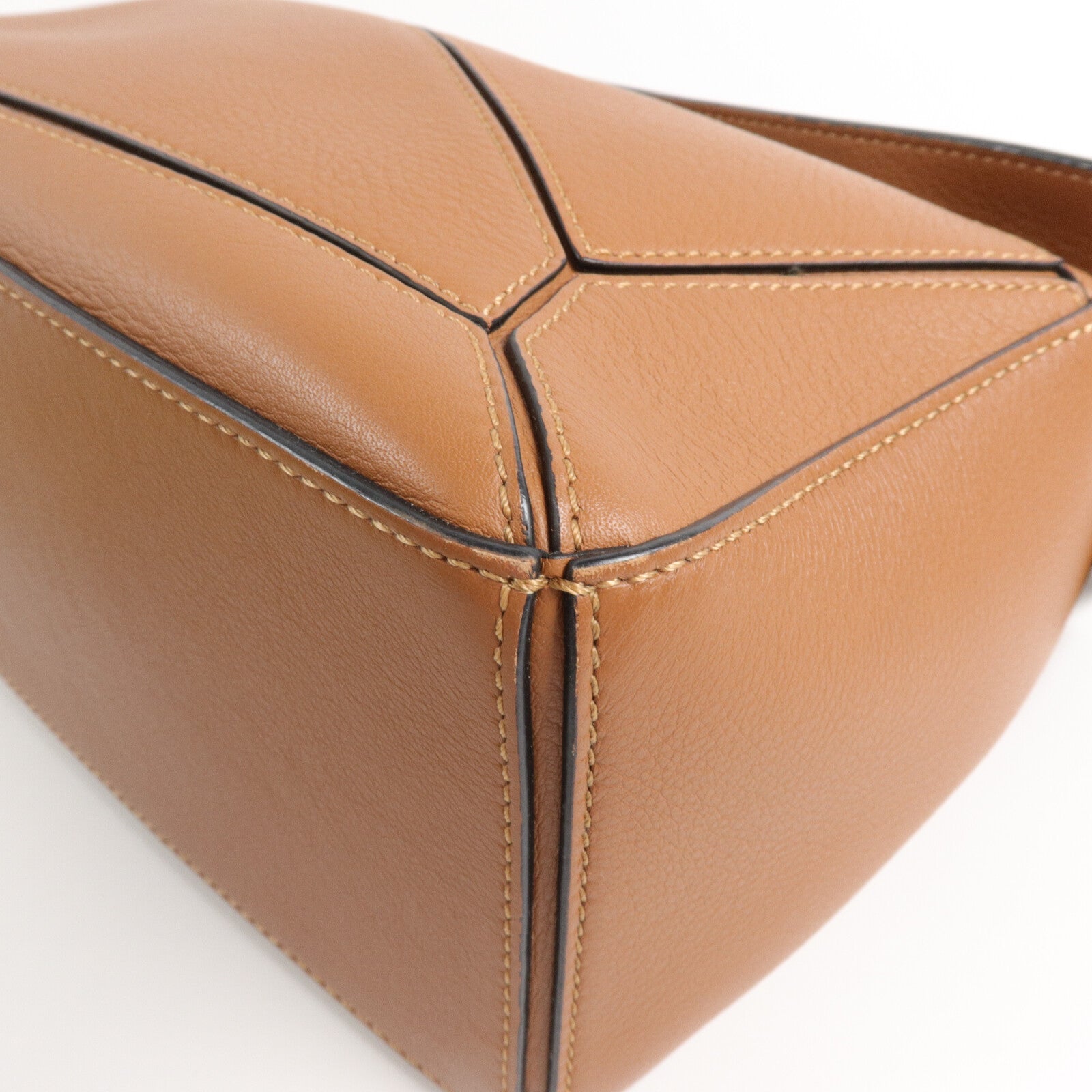 LOEWE 牛皮皮革Puzzle Small手挽肩背兩用袋