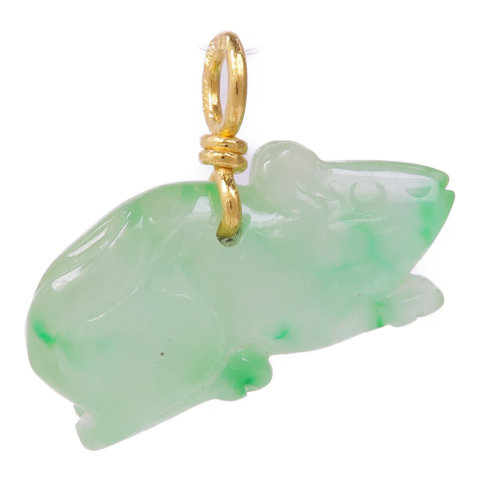 JEWELRY 24K黃金Jade Charm翡翠掛飾