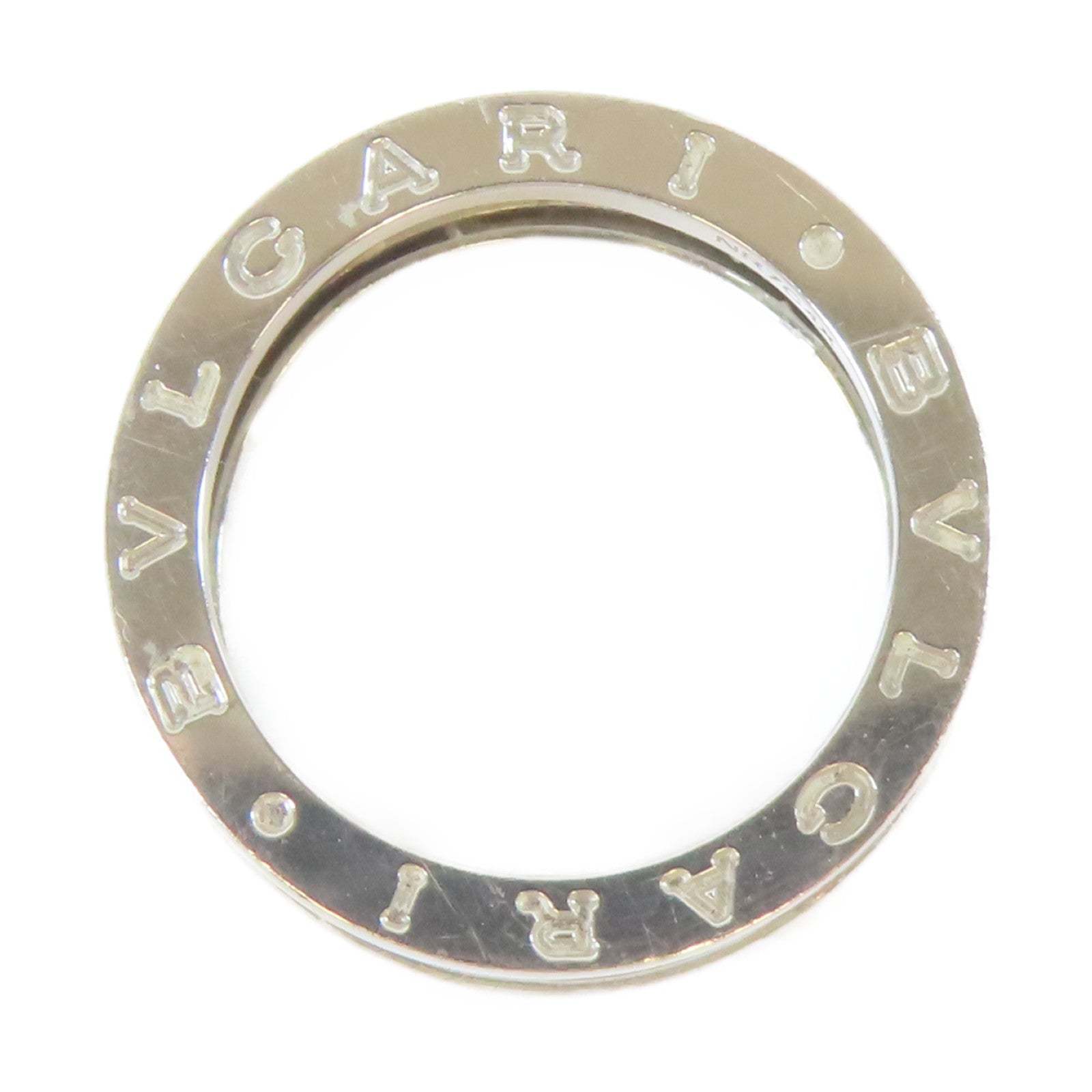 BVLGARI 18K白金B-zero1 Ring戒指Bvlgari#54/US#6.25