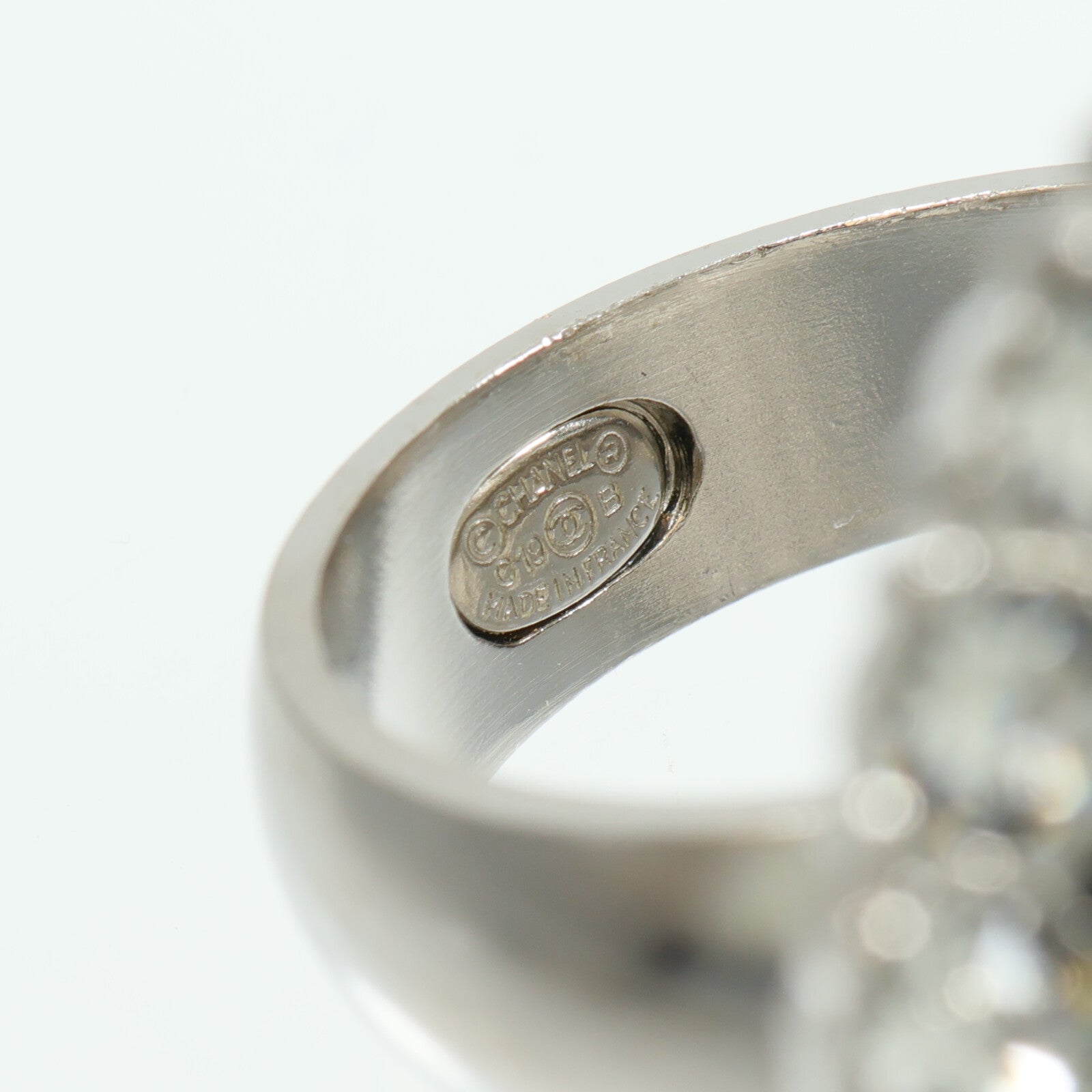CHANEL 金屬/PVC Ring戒指