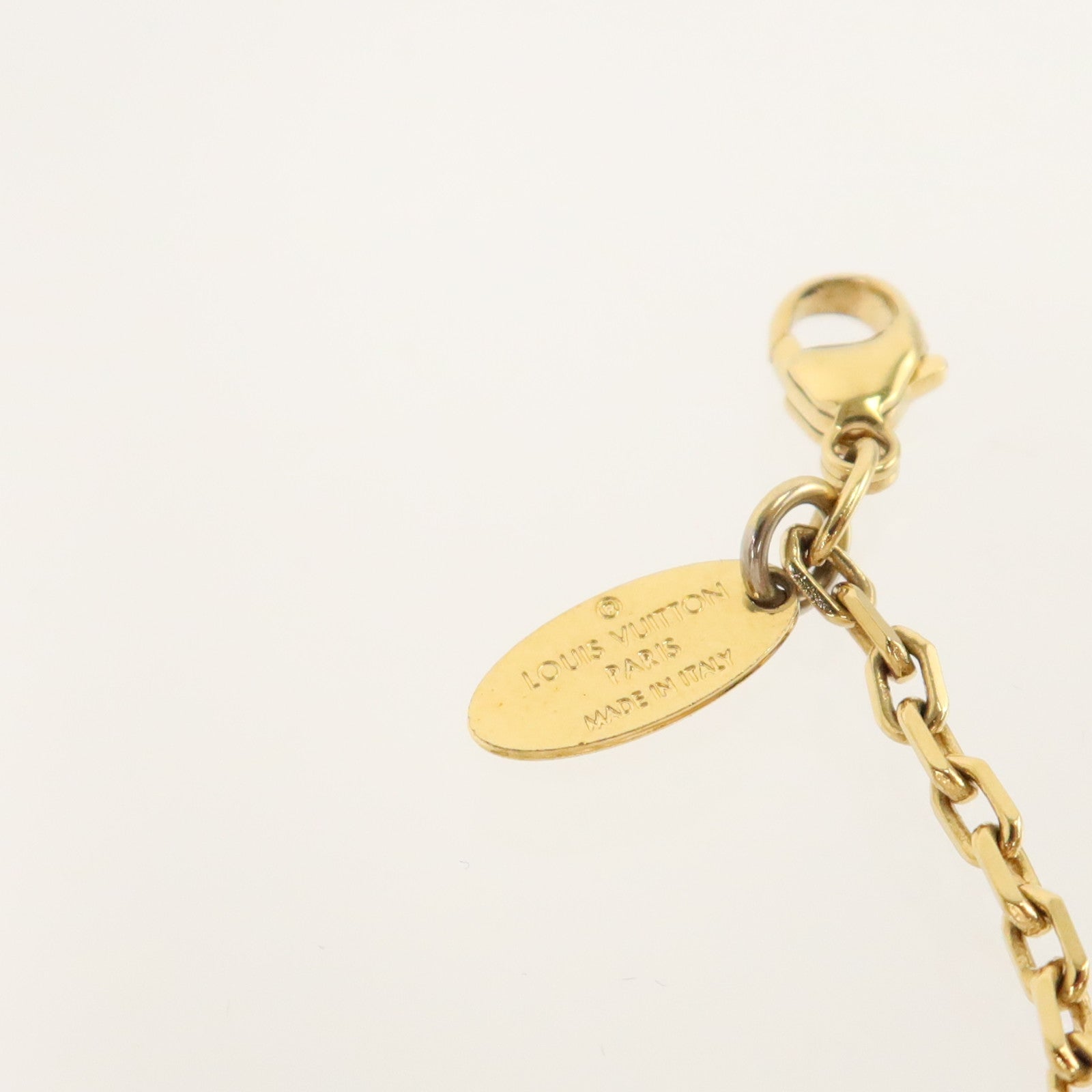 LOUIS VUITTON 金屬/PVC Collier Gamble Necklace項鏈
