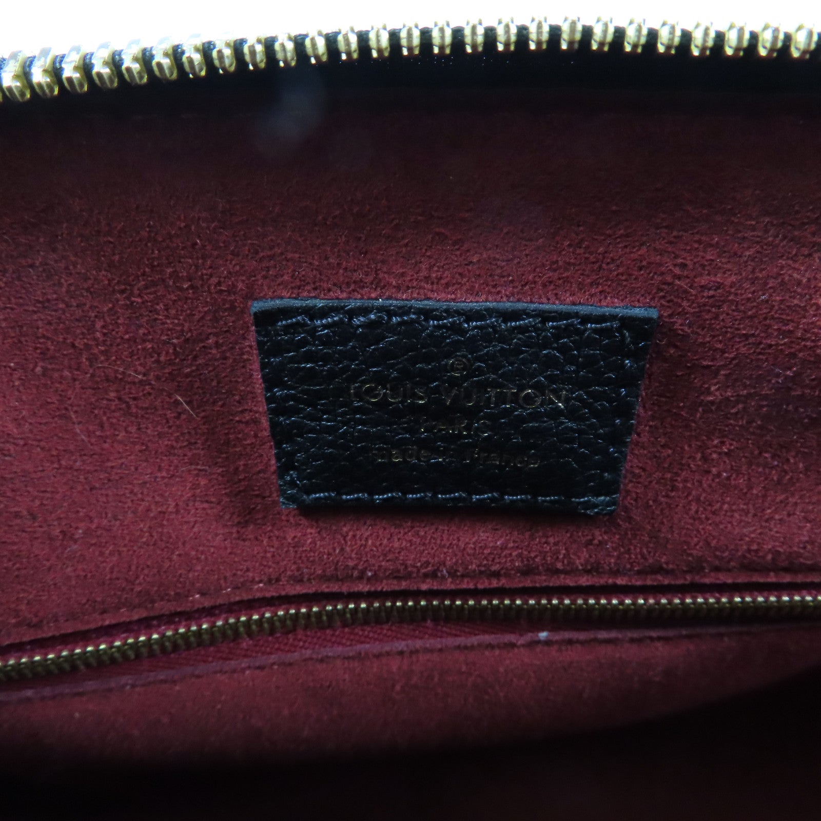 LOUIS VUITTON Monogram Empreinte Speedy Bandouliere 25金扣手挽肩背兩用袋