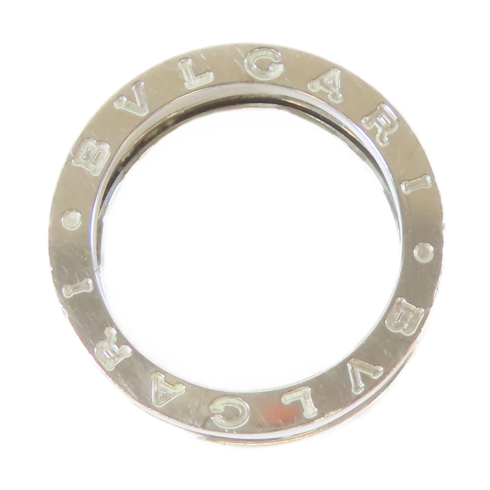 BVLGARI 18K白金B-zero1 Ring戒指Bvlgari#54/US#6.25