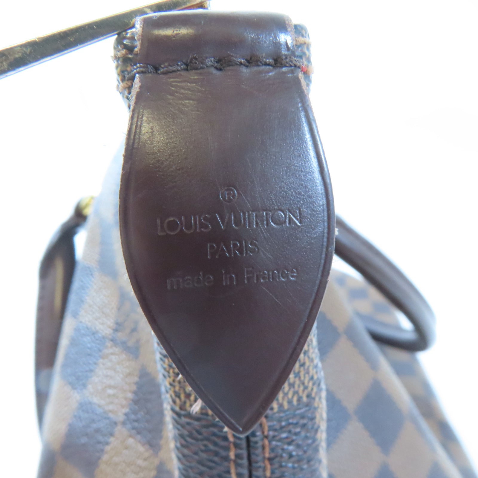 LOUIS VUITTON (PRICE DOWN) LV GHW Saleya MM Handbag N51188 Damier Brown