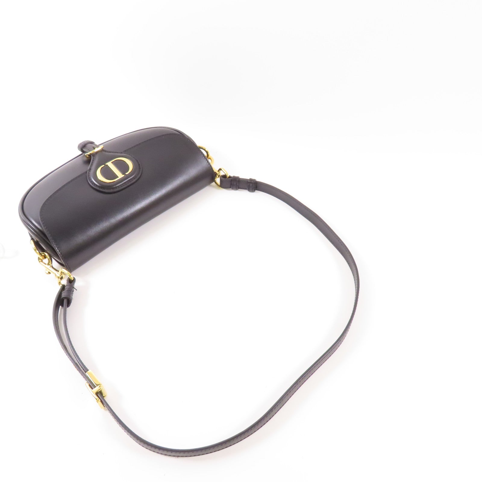 Dior 【激減優惠】牛皮皮革Mini Bobby金扣肩背袋