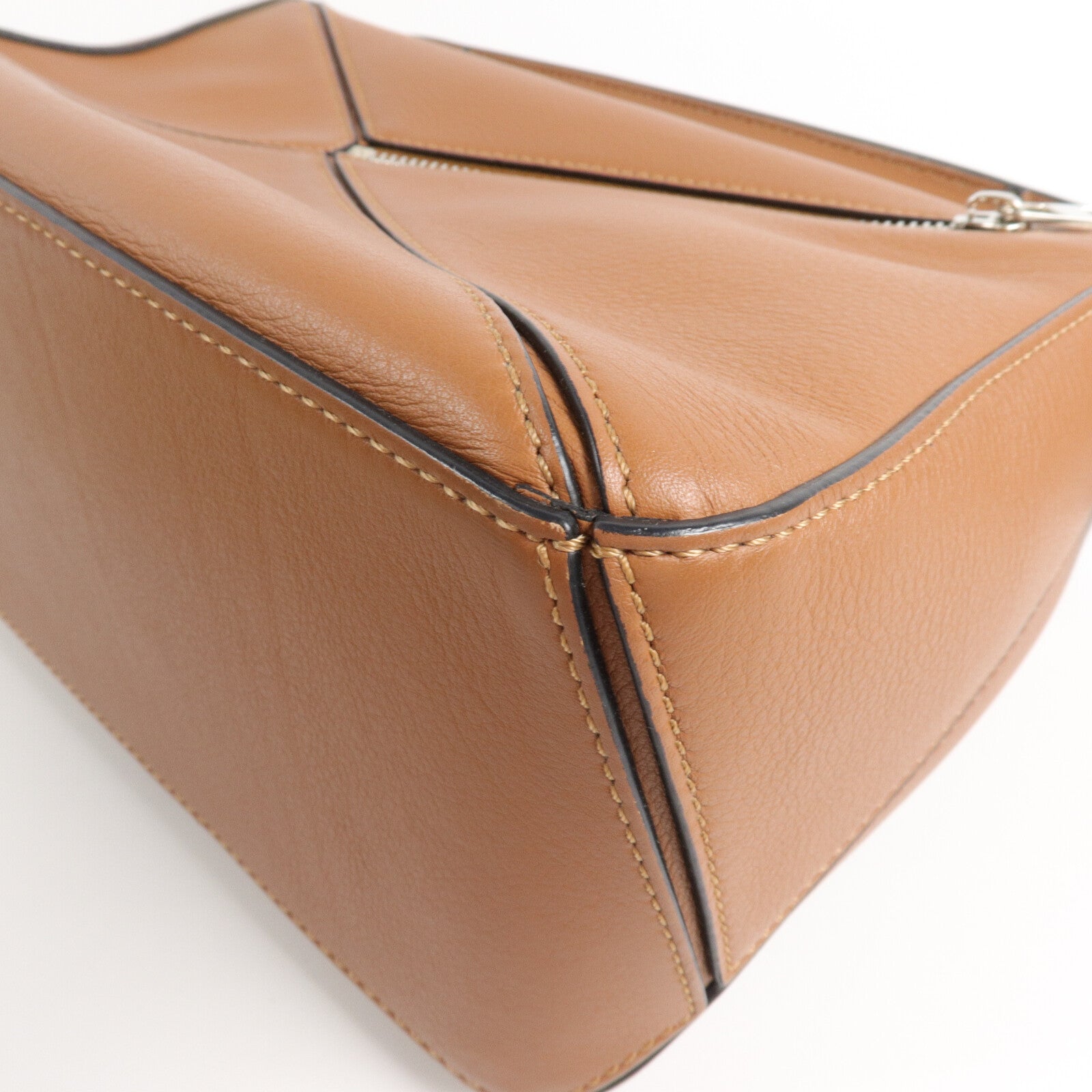 LOEWE 牛皮皮革Puzzle Small手挽肩背兩用袋
