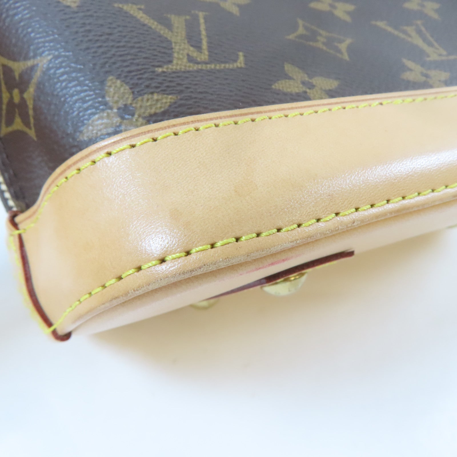 LOUIS VUITTON 【激減優惠】Monogram Alma BB金扣手挽肩背兩用袋啡色