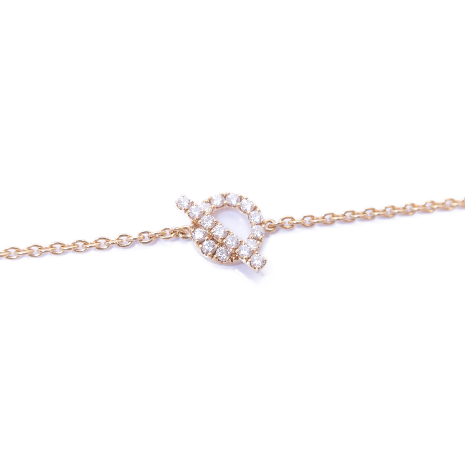 HERMES 18K玫瑰金Finesse Diamond Bracelet 0.55ct鑚石手鏈