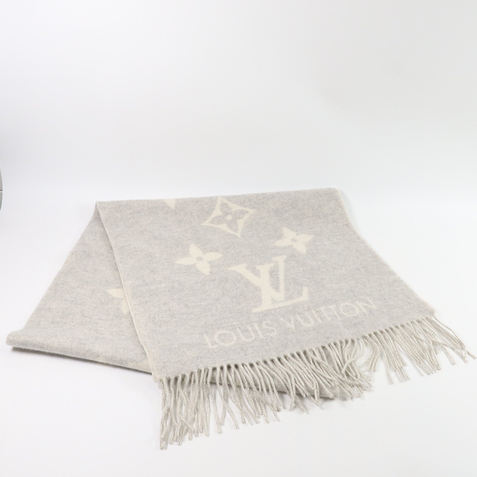 LOUIS VUITTON Cashmere Echarpe Reykjavik圍巾