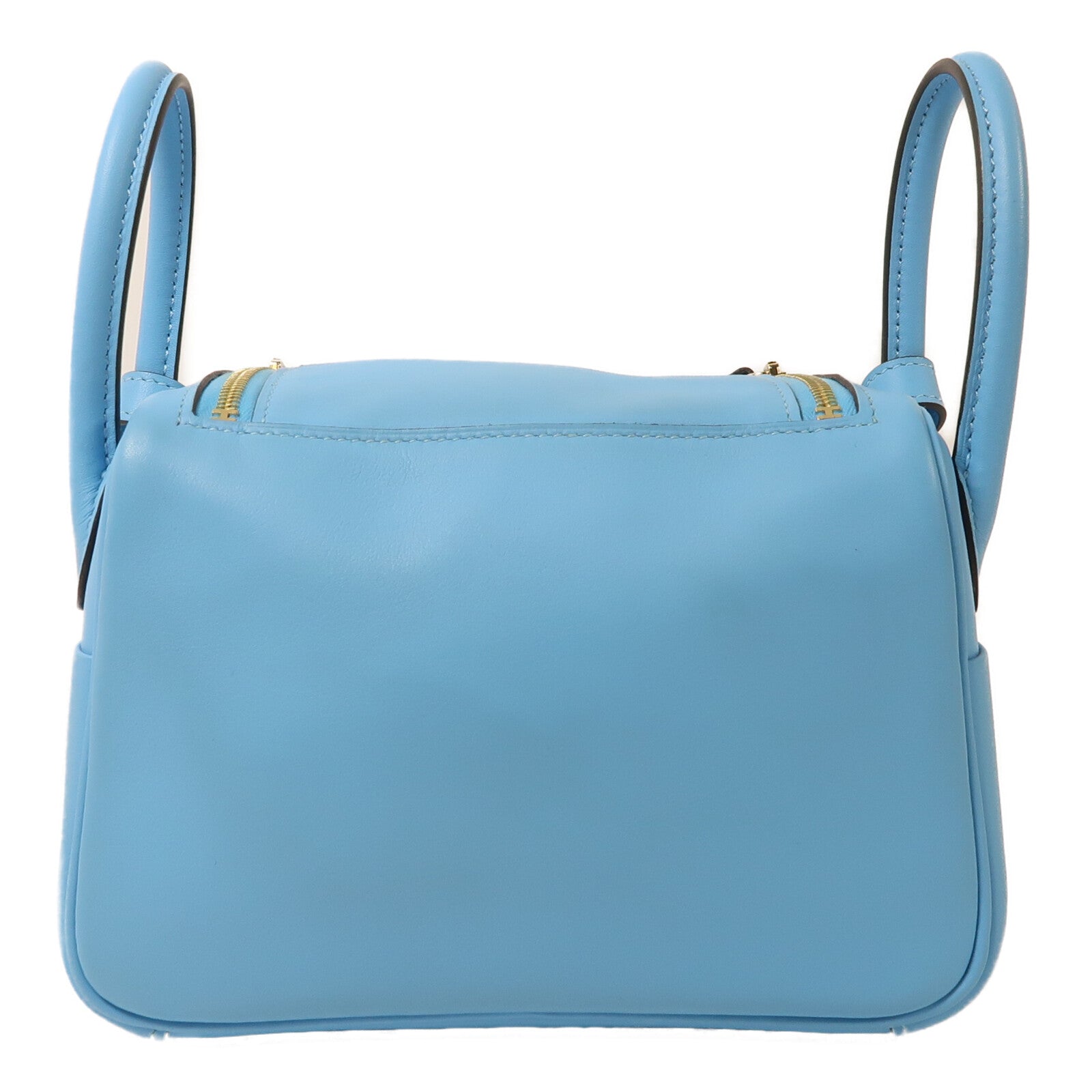 HERMES Swift皮革Mini Lindy金扣手挽肩背兩用袋