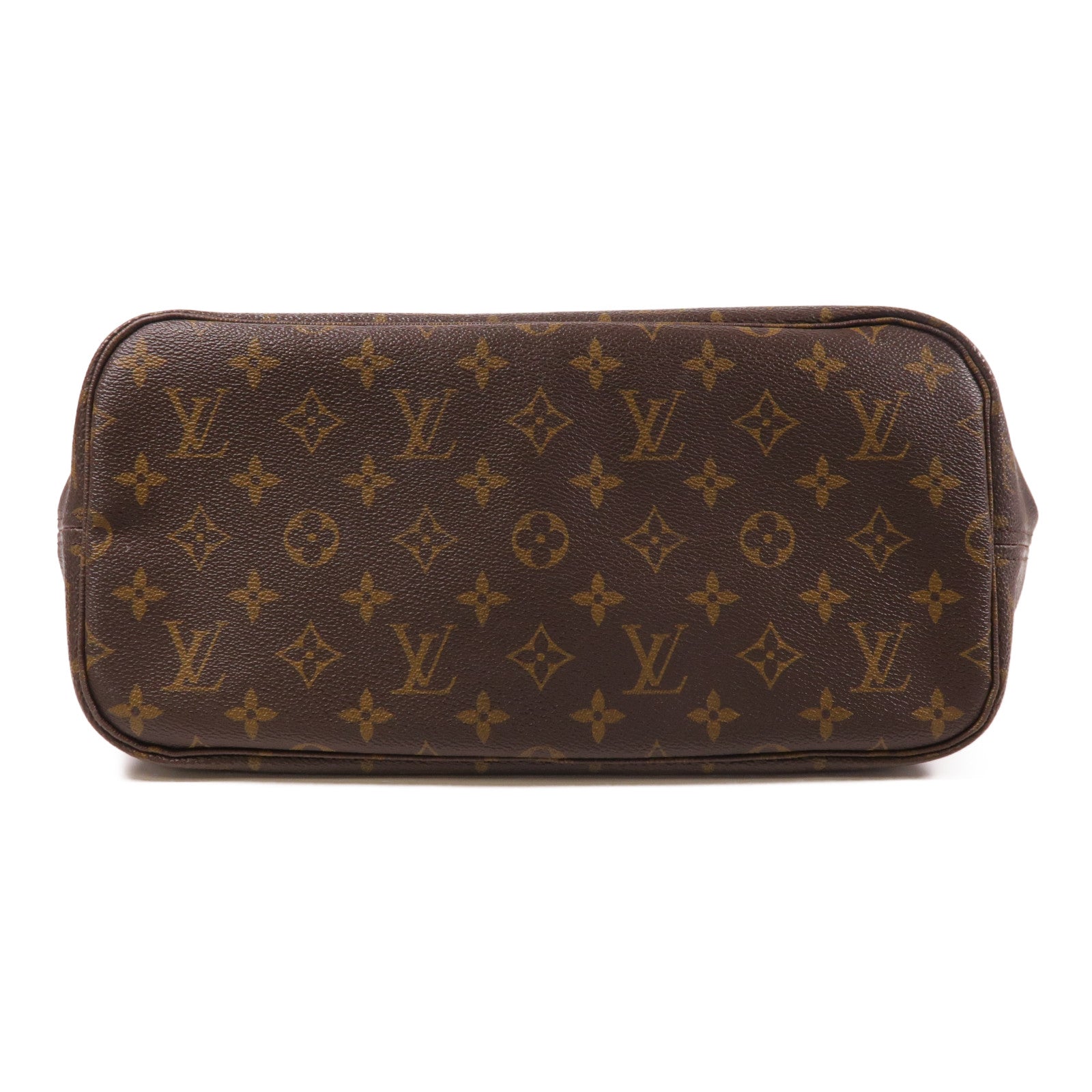 LOUIS VUITTON 【激減優惠】Monogram Neverfull MM金扣手挽袋