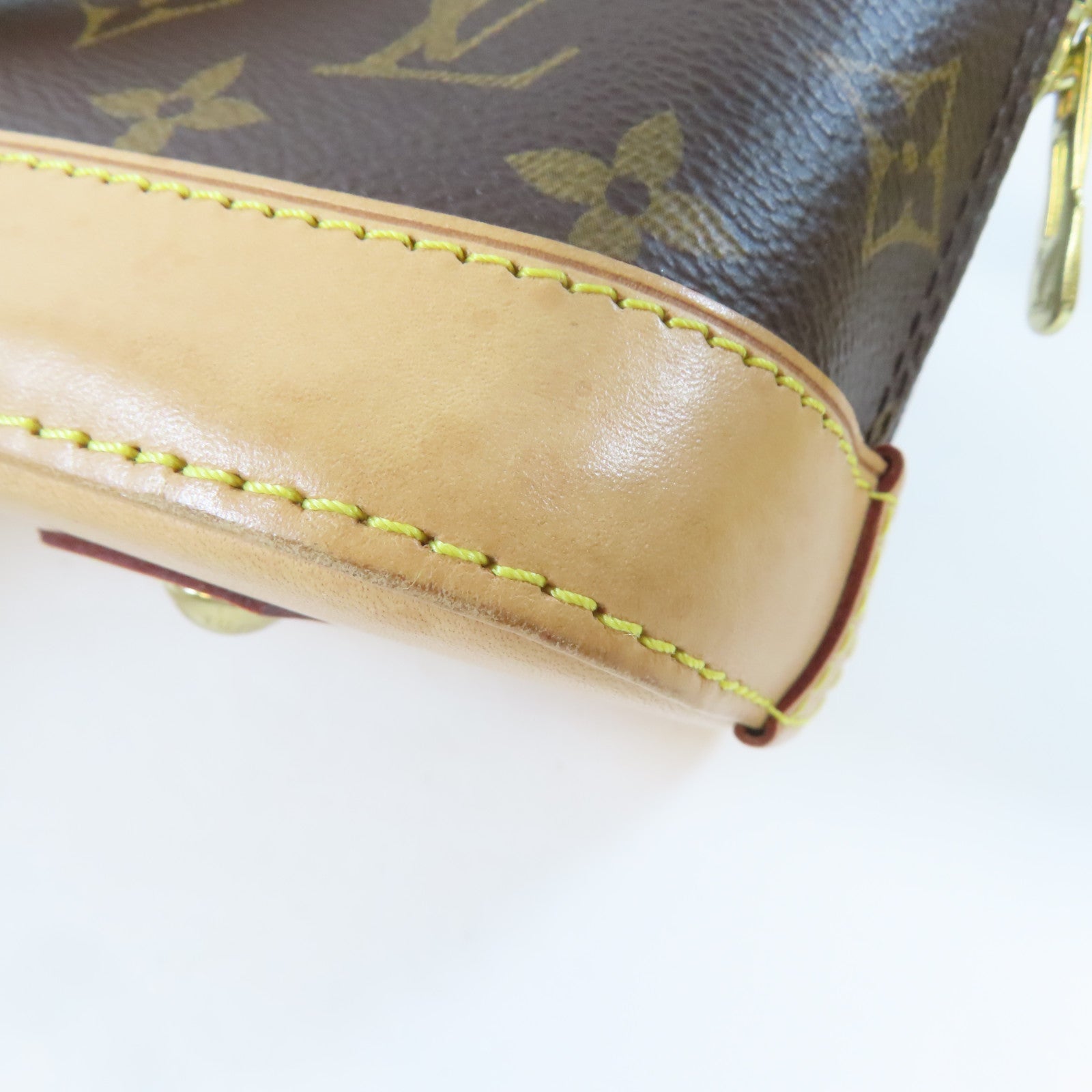 LOUIS VUITTON 【激減優惠】Monogram Alma BB金扣手挽肩背兩用袋啡色