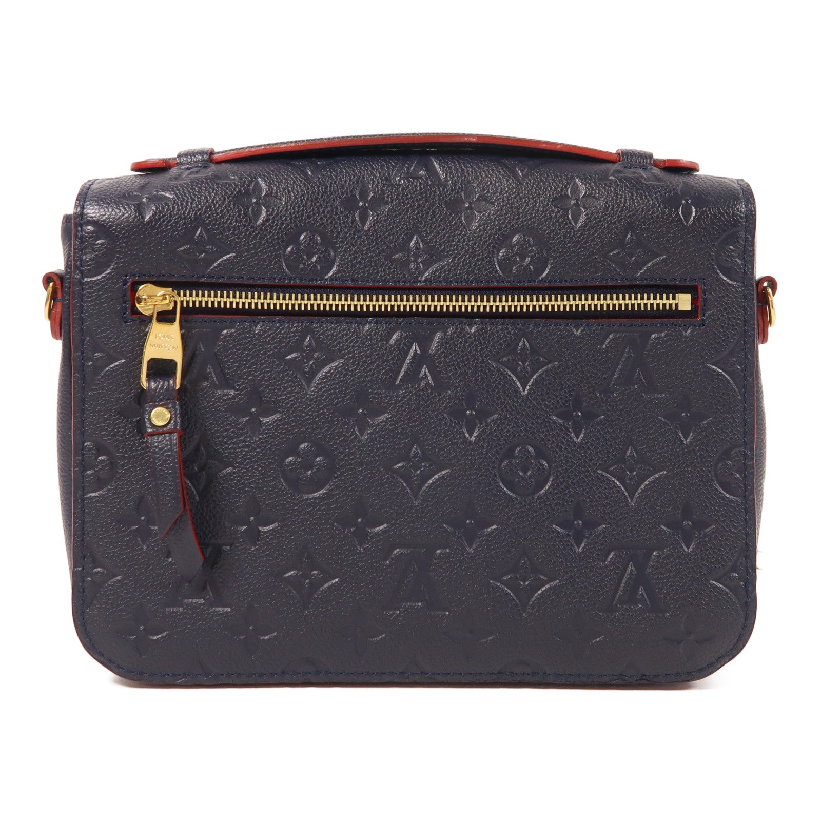 LOUIS VUITTON Monogram Empreinte Pochette Metis金扣手挽肩背兩用袋