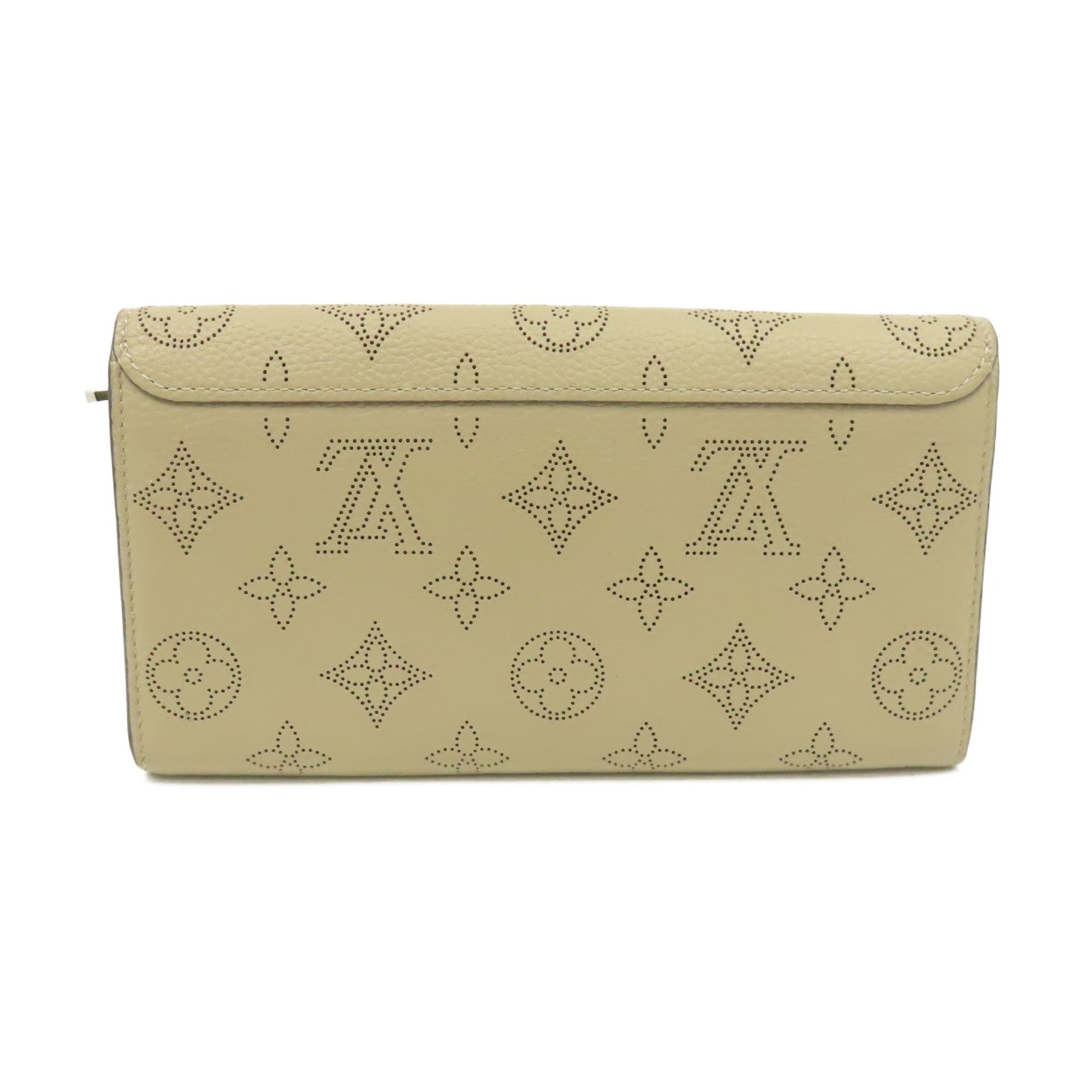 LOUIS VUITTON 【激減優惠】Mahina Portefeuille Iris Long Wallet長錢包杏色