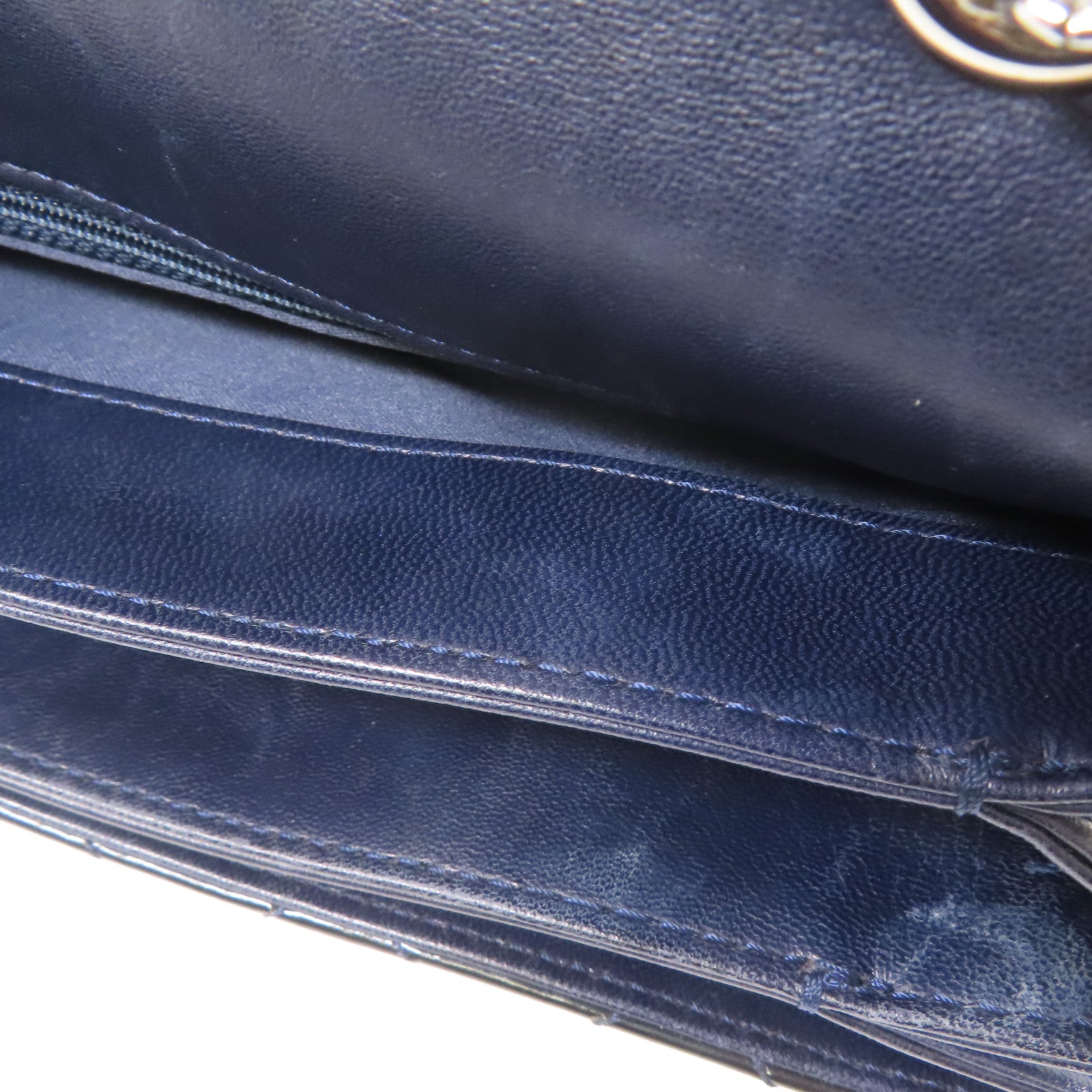 CHANEL 漆皮皮革Chain Shoulder Bag銀扣鏈帶肩背袋黑色