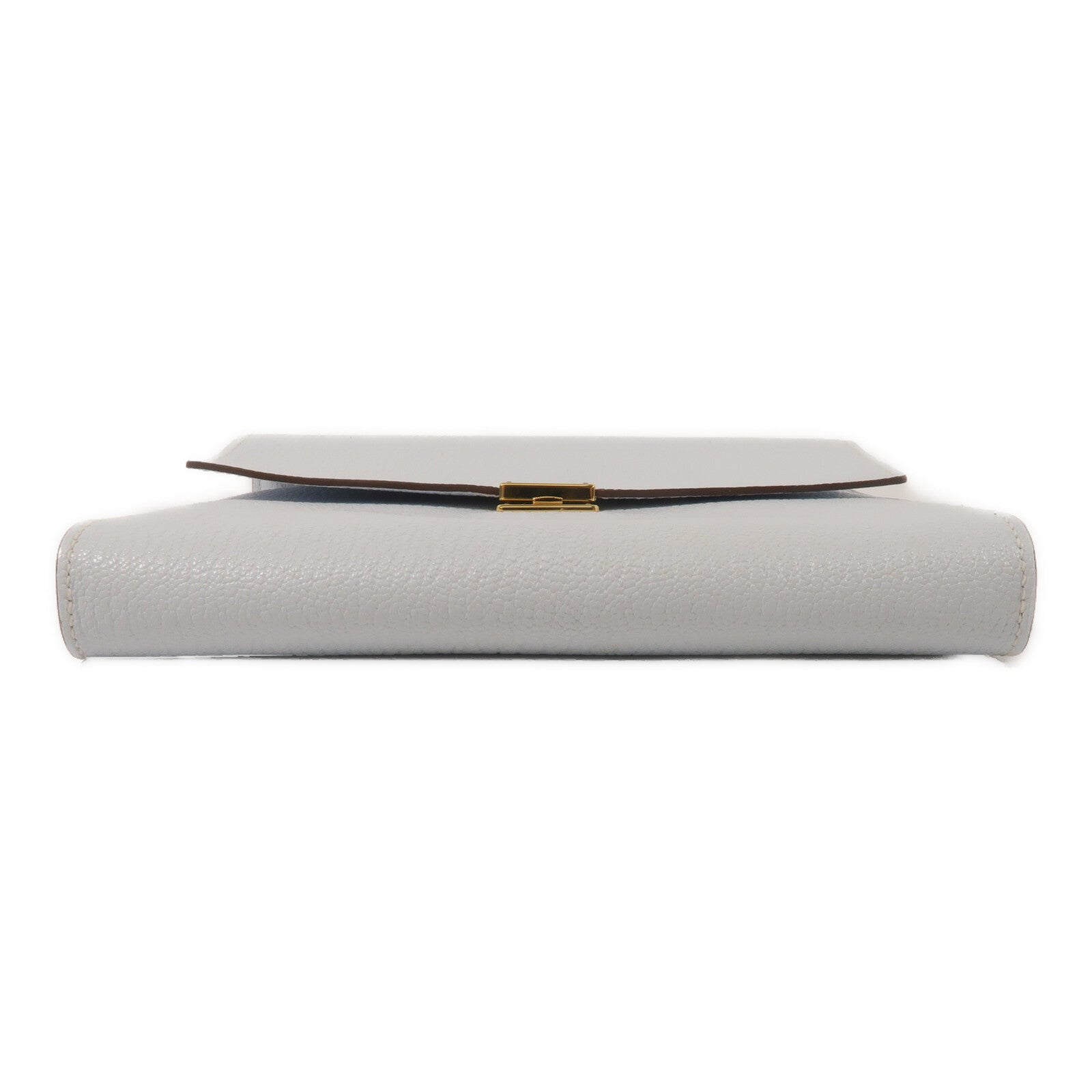 HERMES Chevre皮革Clic 16肩背袋Bleu Brume
