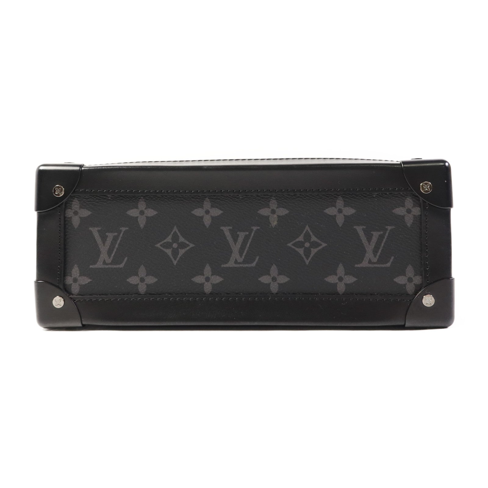 LOUIS VUITTON Monogram Eclipse Soft Trunk肩背袋