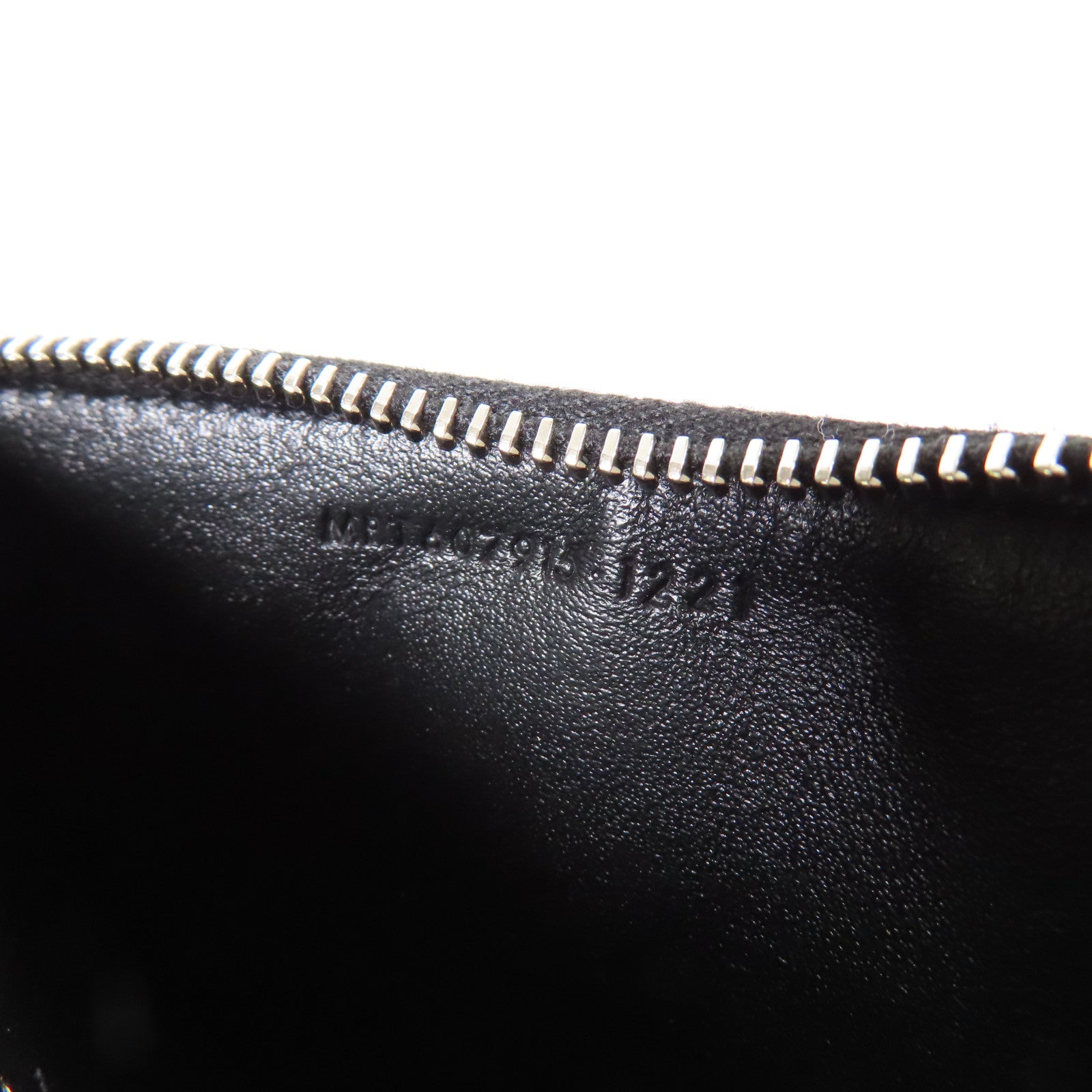 SAINT LAURENT 牛皮皮革Card Case銀扣卡片套