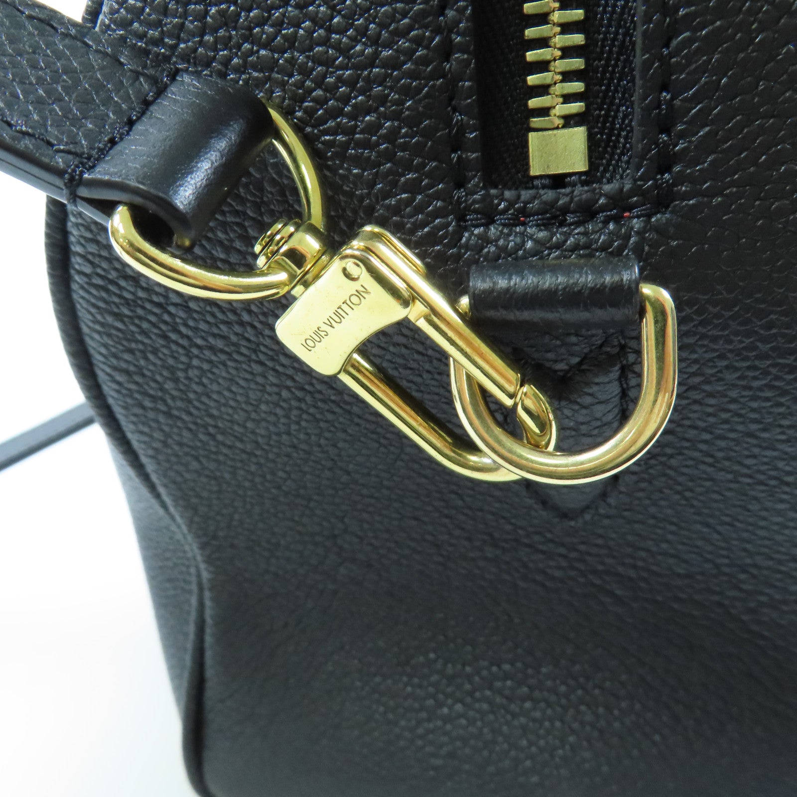 LOUIS VUITTON Monogram Empreinte Speedy Bandouliere 25金扣手挽肩背兩用袋