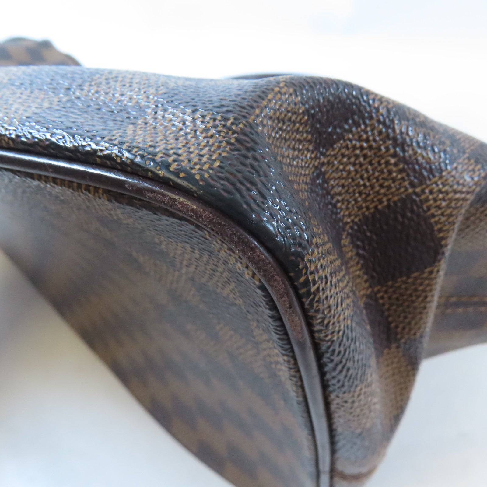 LOUIS VUITTON (PRICE DOWN) LV GHW Saleya MM Handbag N51188 Damier Brown