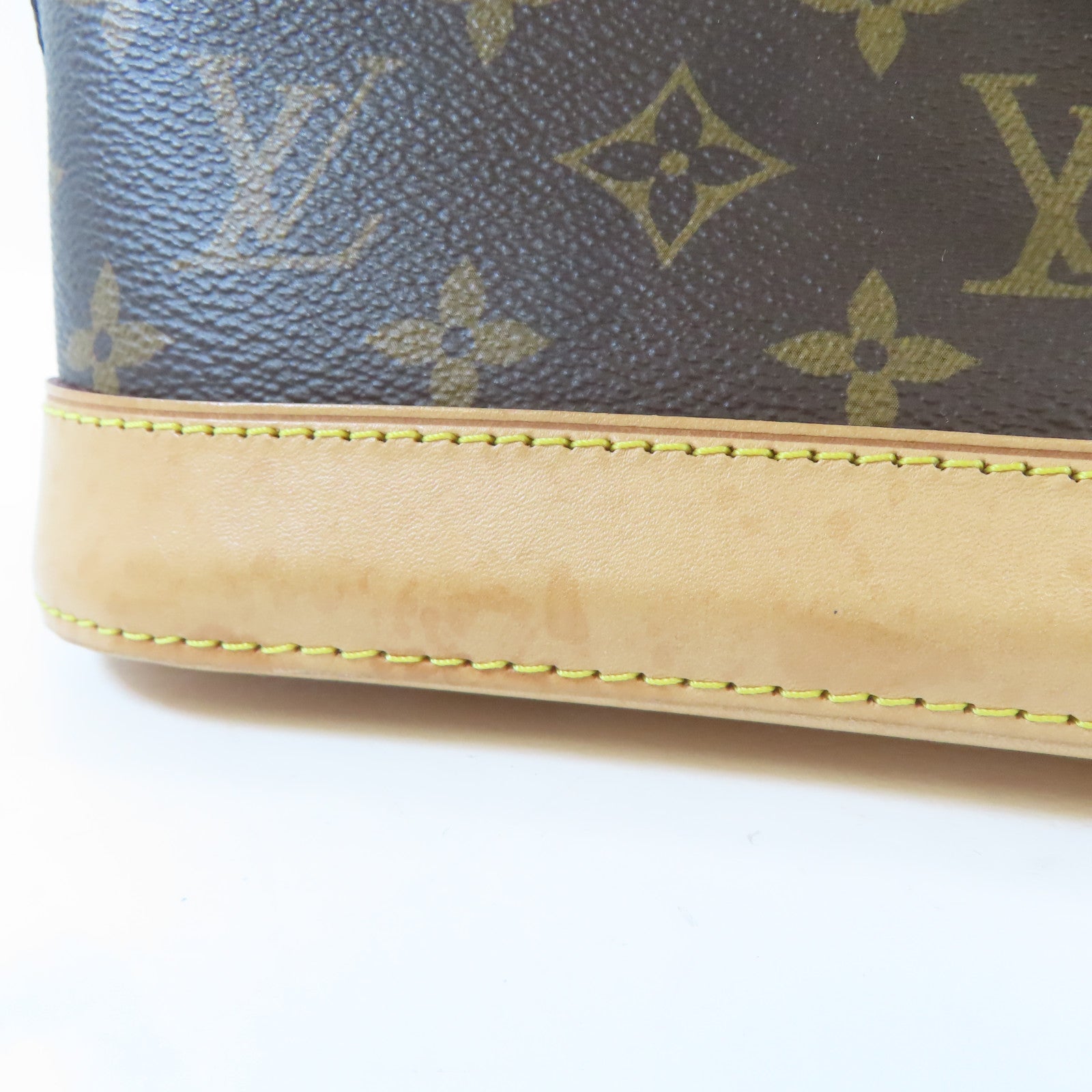 LOUIS VUITTON 【激減優惠】Monogram Alma BB金扣手挽肩背兩用袋啡色