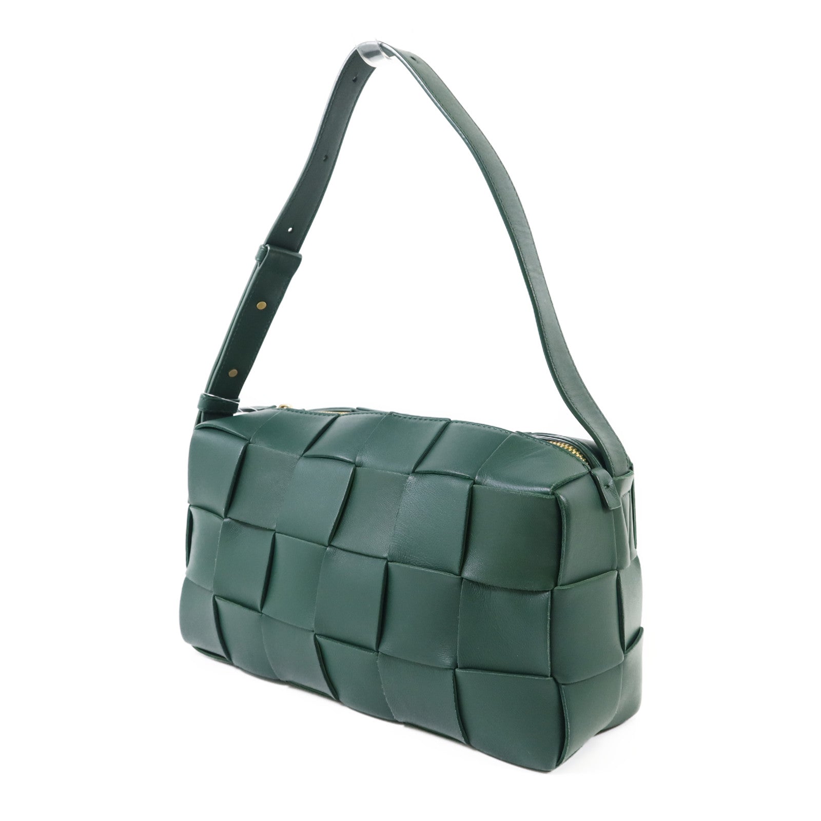 BOTTEGA VENETA 牛皮皮革Brick Cassette金扣肩背袋