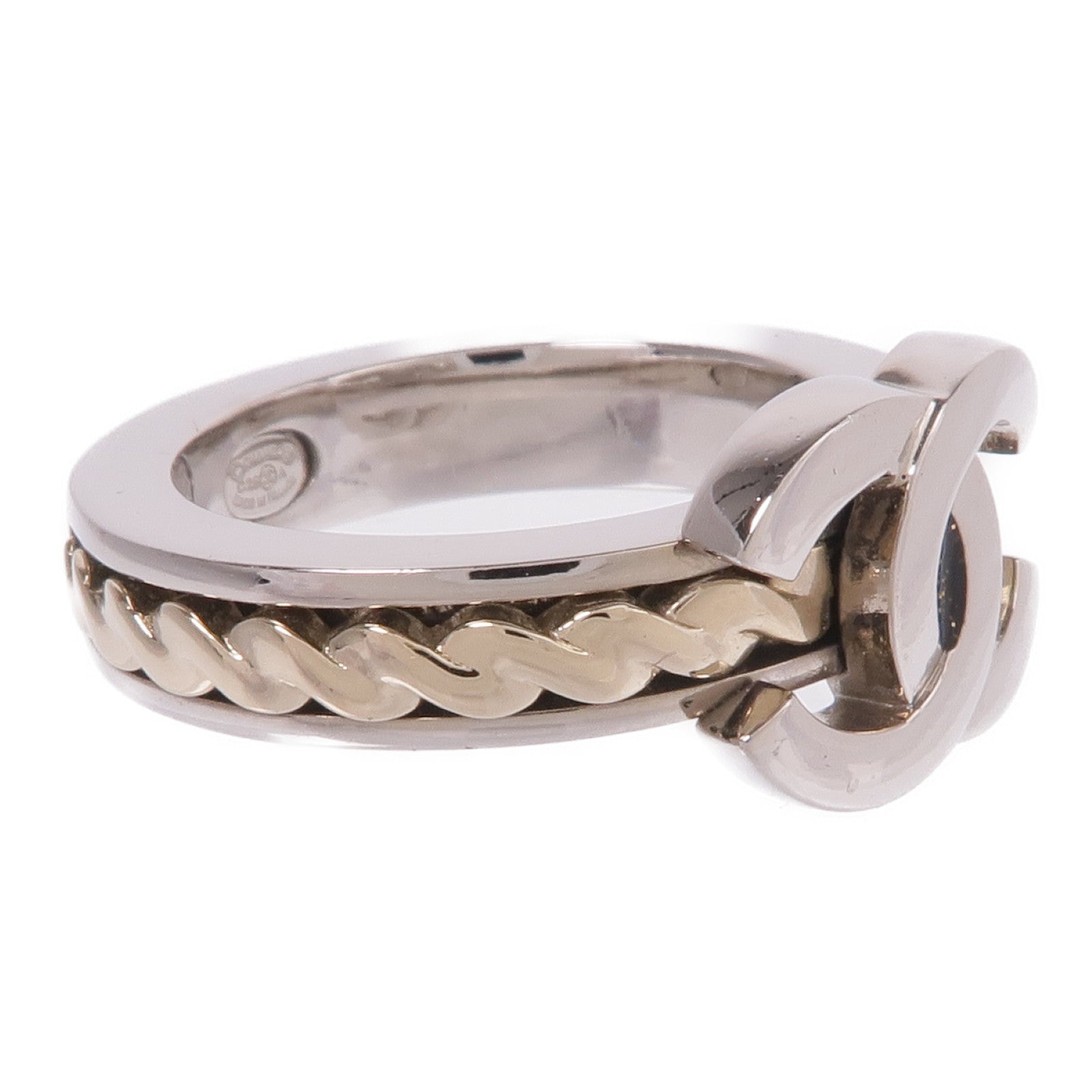 CHANEL 金屬Ring戒指US#6