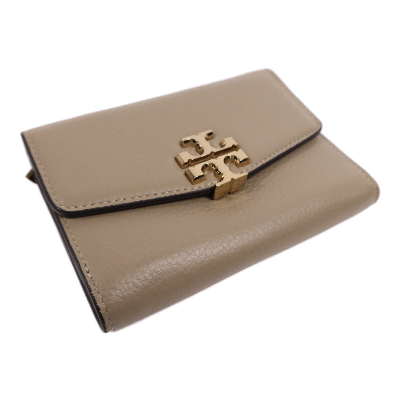 Tory Burch 羊皮皮革Wallet金扣錢包