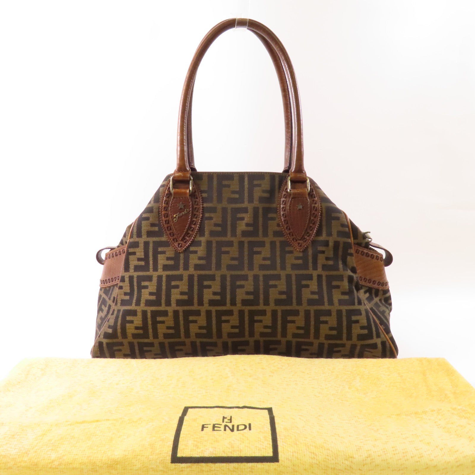 FENDI 帆布De Jour Medium Tote Bag肩背袋