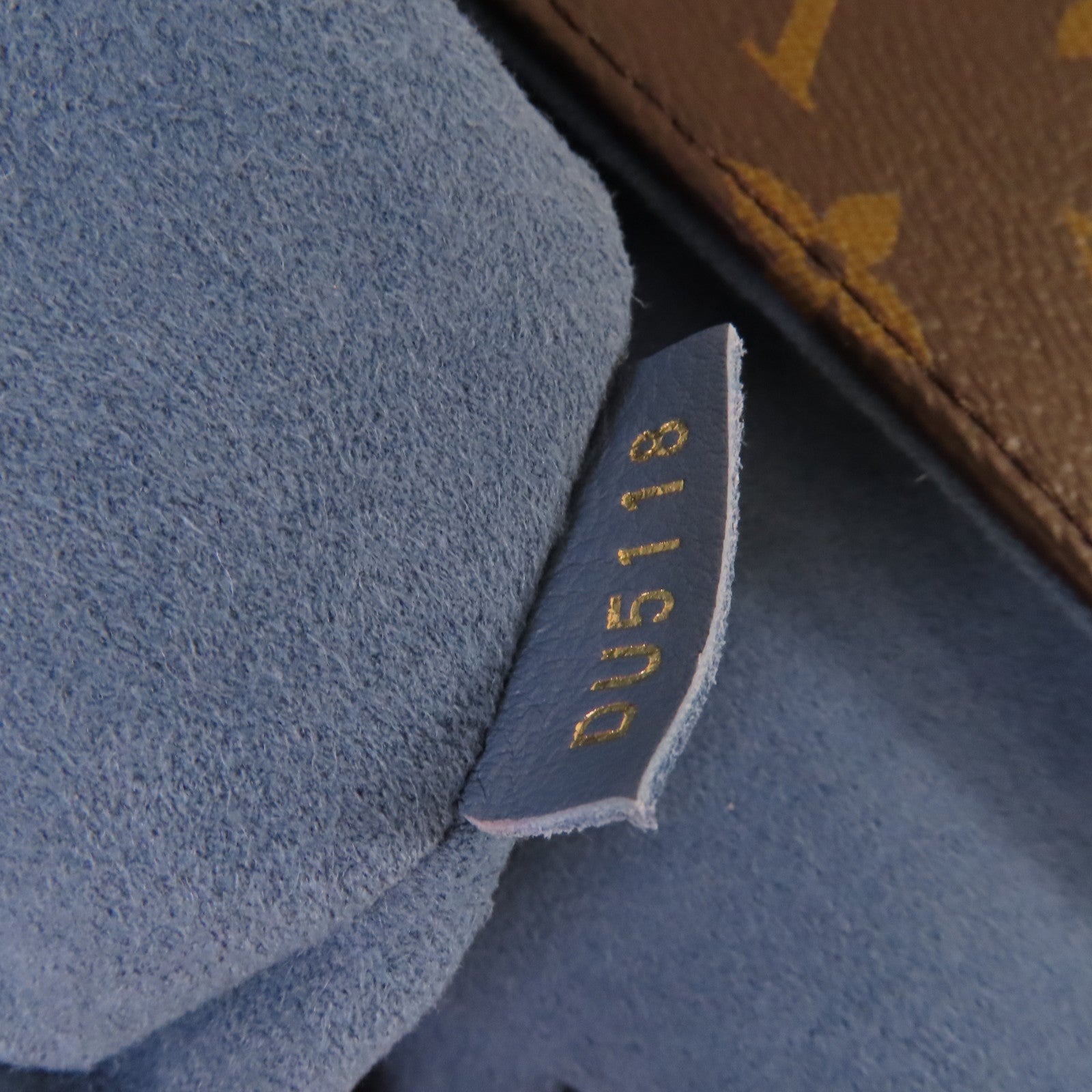 LOUIS VUITTON Monogram Locky BB 2Way Shoulder Bag金扣手挽肩背兩用袋啡色/藍色