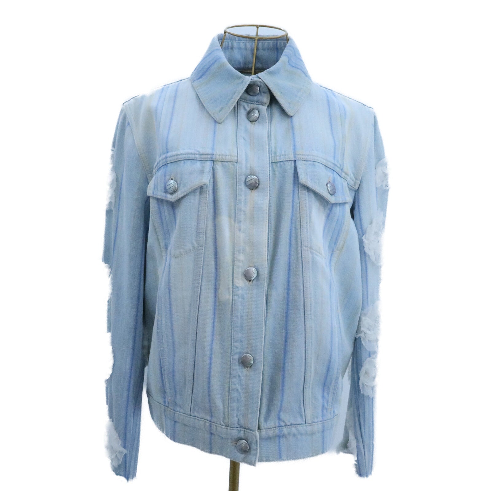 CHANEL Cotton Denim Jacket