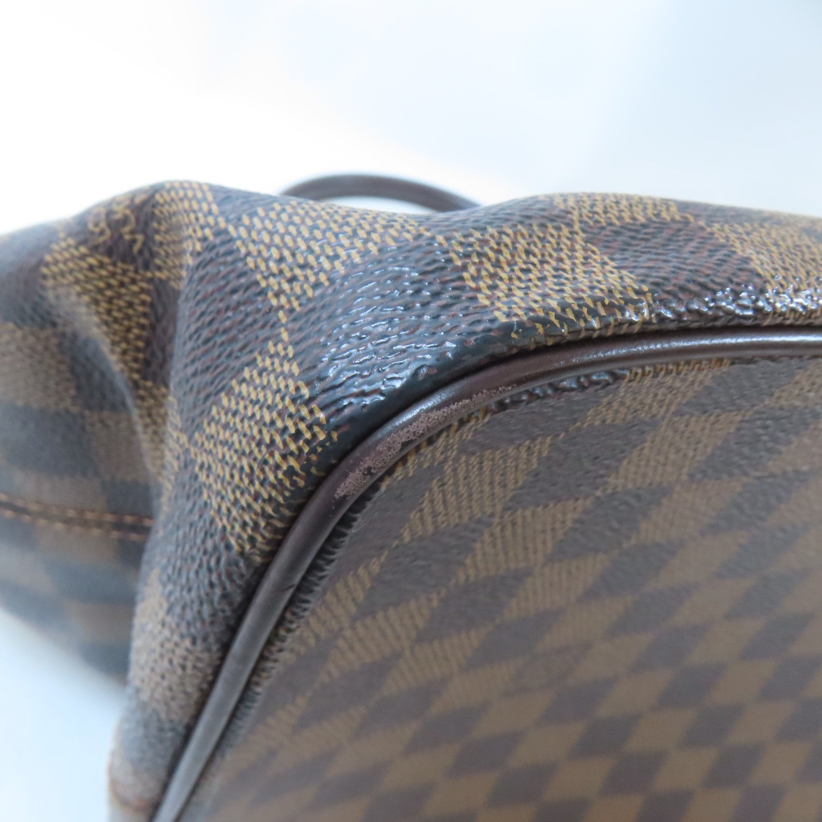 LOUIS VUITTON (PRICE DOWN) LV GHW Saleya MM Handbag N51188 Damier Brown