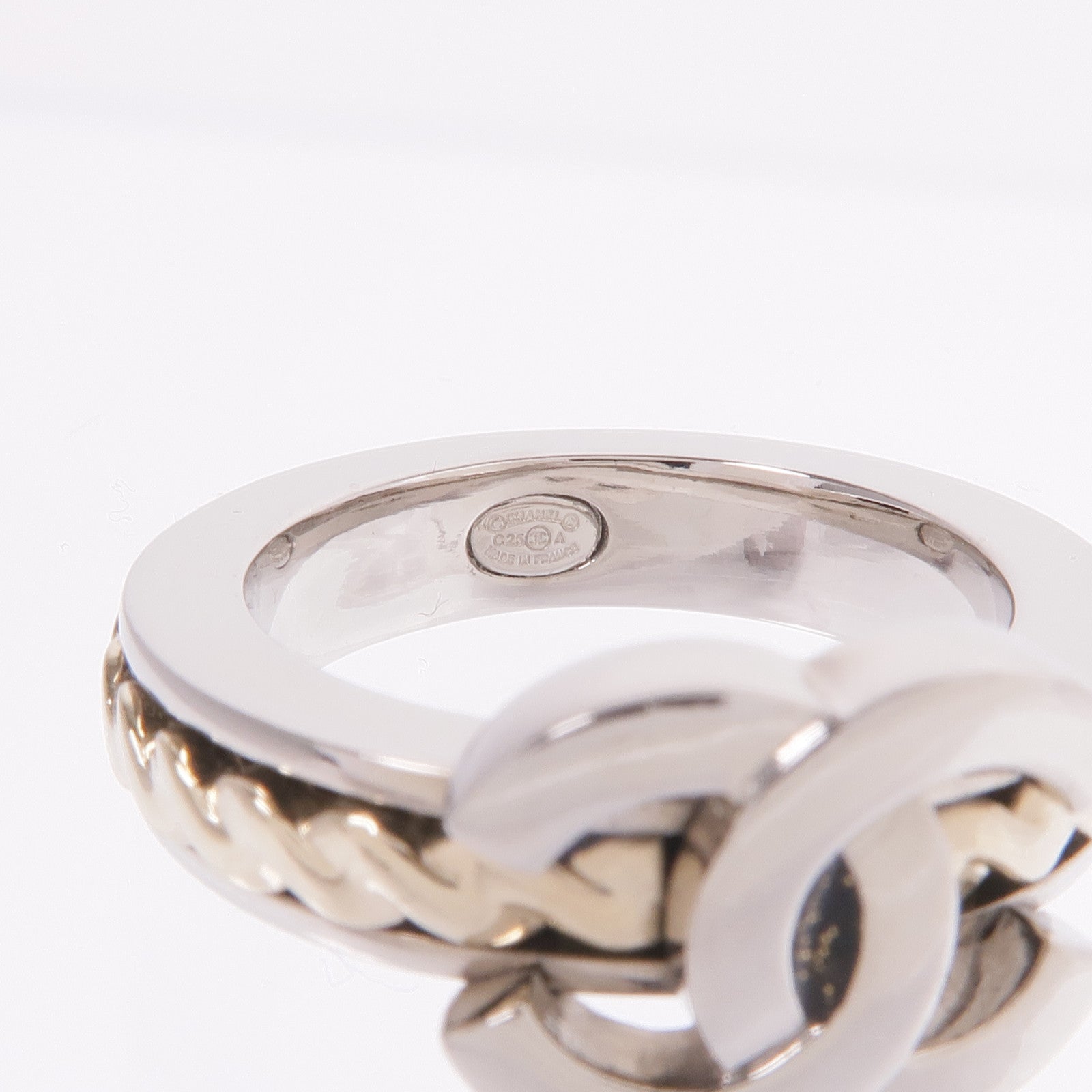 CHANEL 金屬Ring戒指US#6