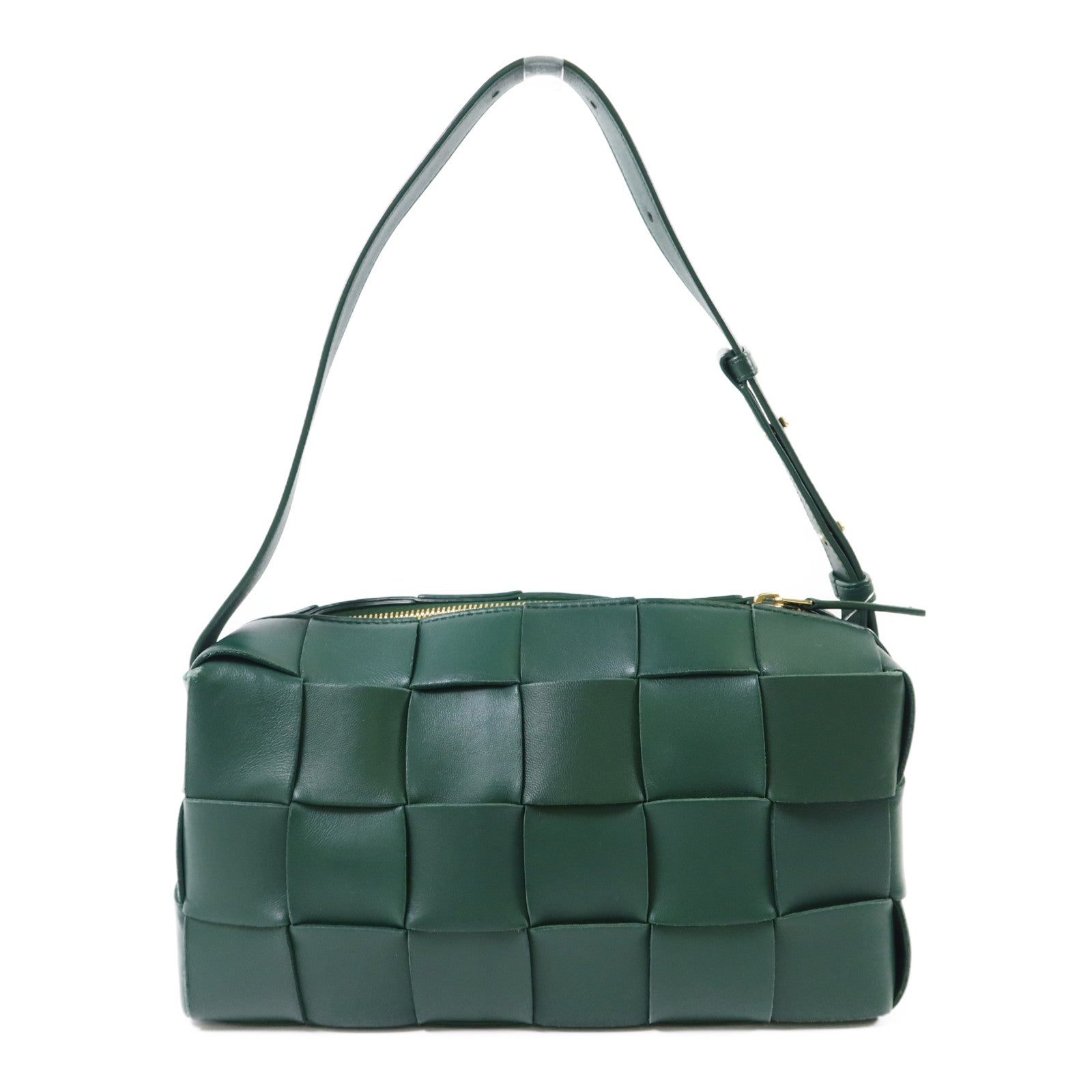 BOTTEGA VENETA 牛皮皮革Brick Cassette金扣肩背袋