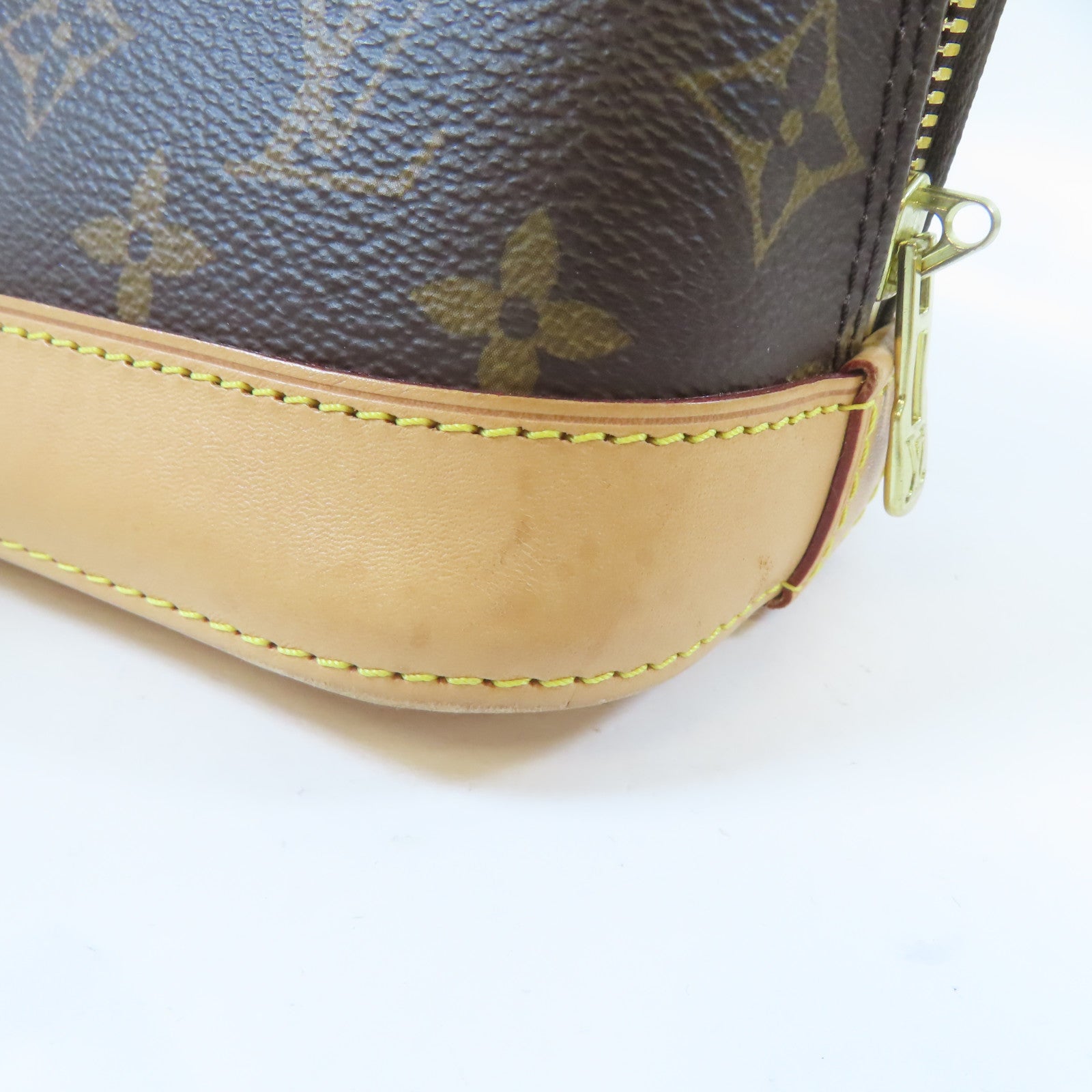 LOUIS VUITTON 【激減優惠】Monogram Alma BB金扣手挽肩背兩用袋啡色