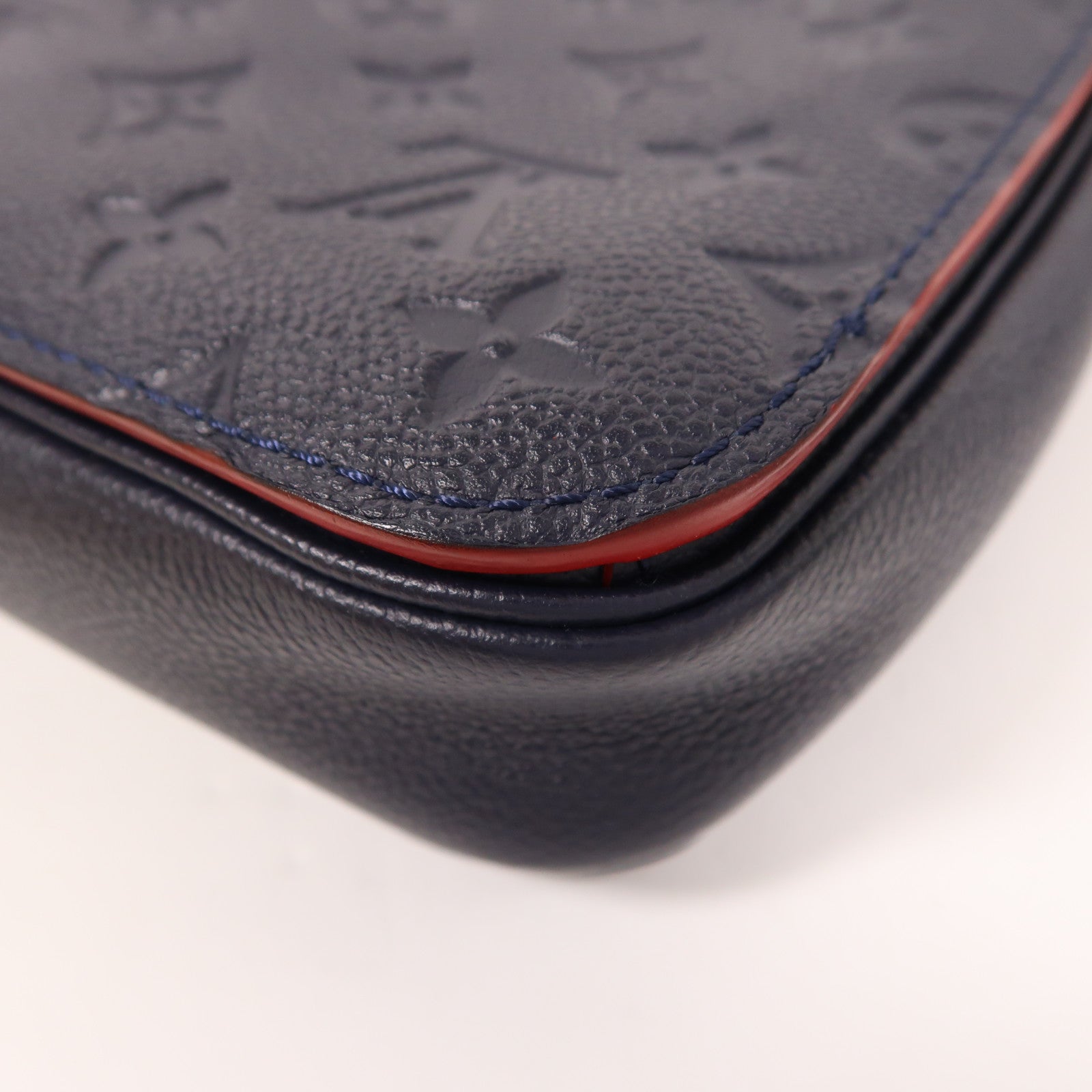 LOUIS VUITTON Monogram Empreinte Pochette Metis金扣手挽肩背兩用袋