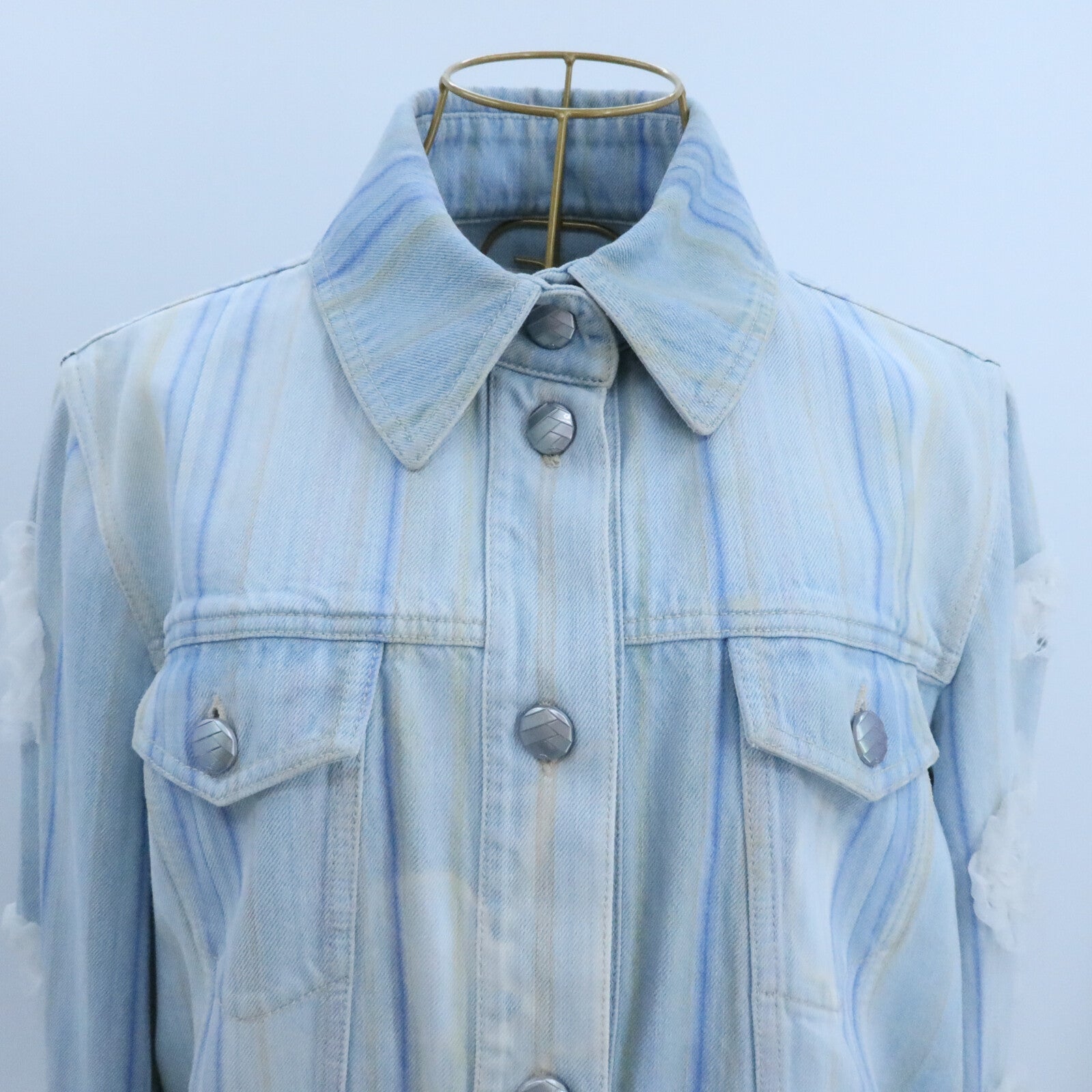 CHANEL Cotton Denim Jacket