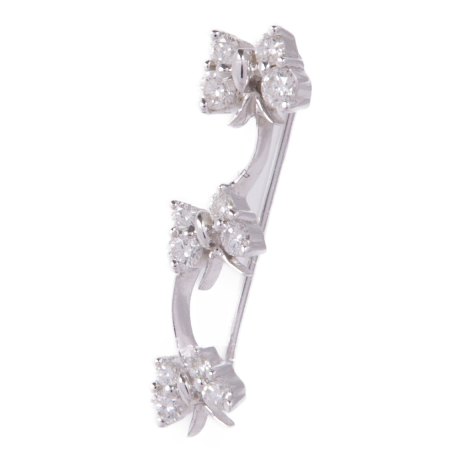 JEWELRY 18K白金/Diamond Single Earring鑽石耳環