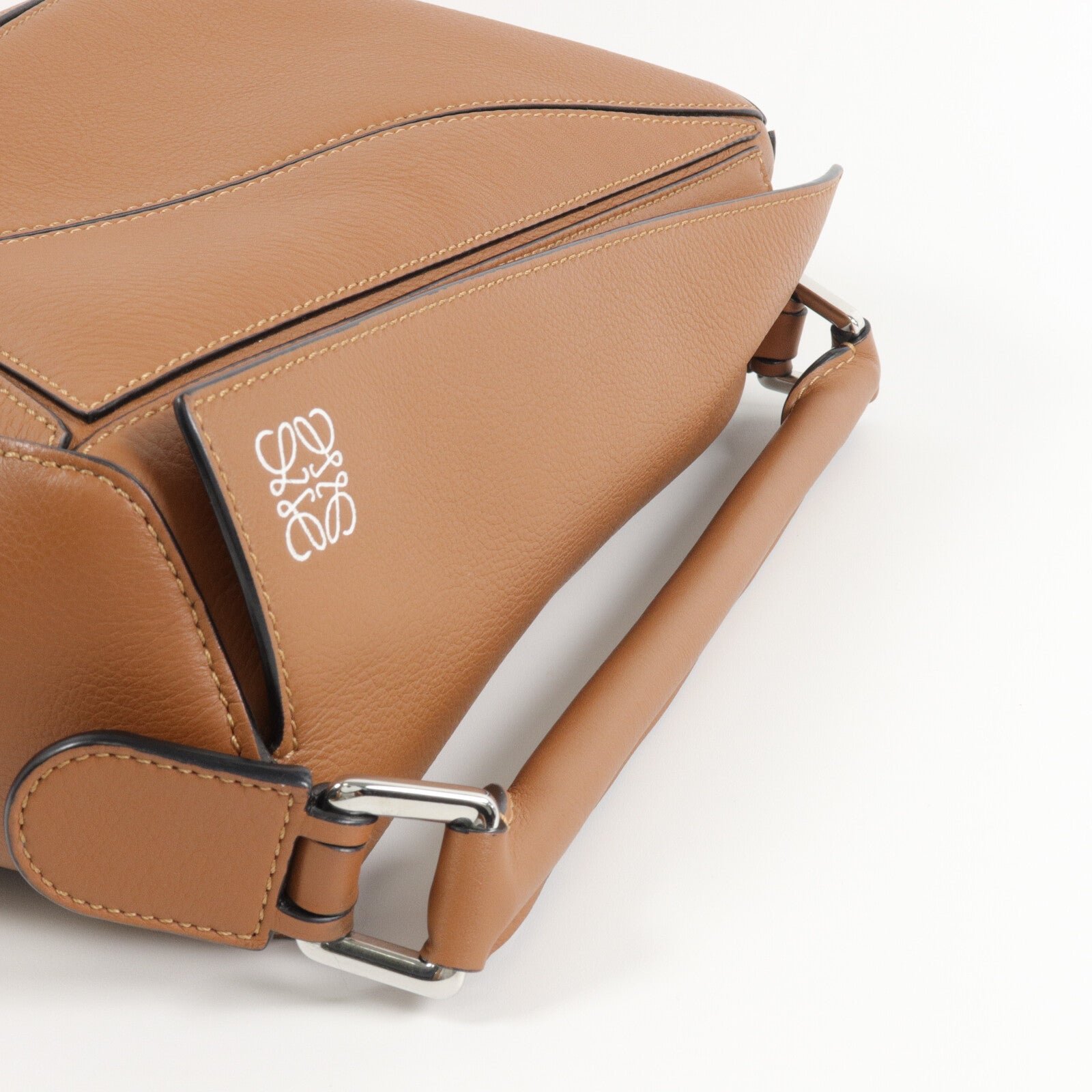 LOEWE 牛皮皮革Puzzle Small手挽肩背兩用袋