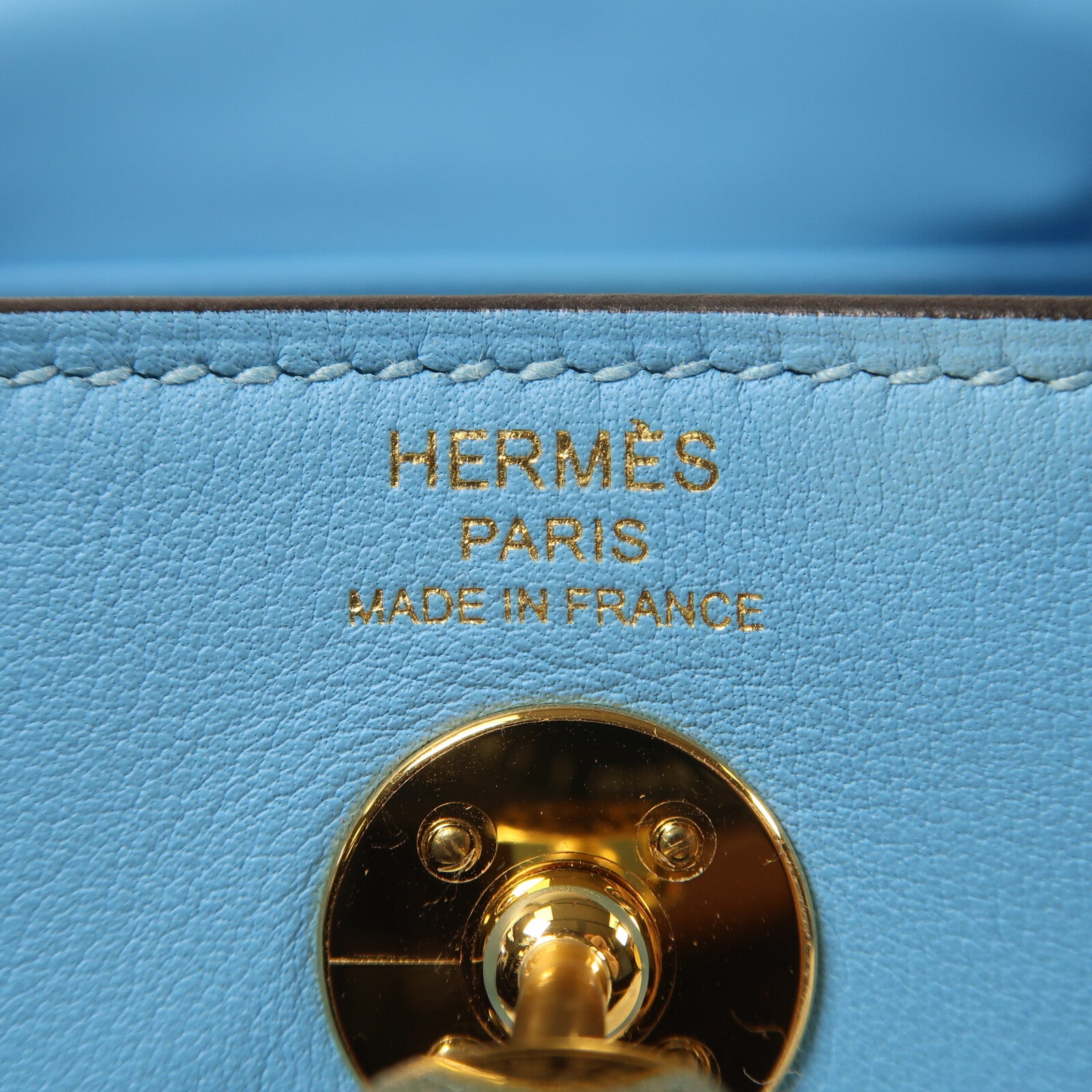 HERMES Swift皮革Mini Lindy金扣手挽肩背兩用袋